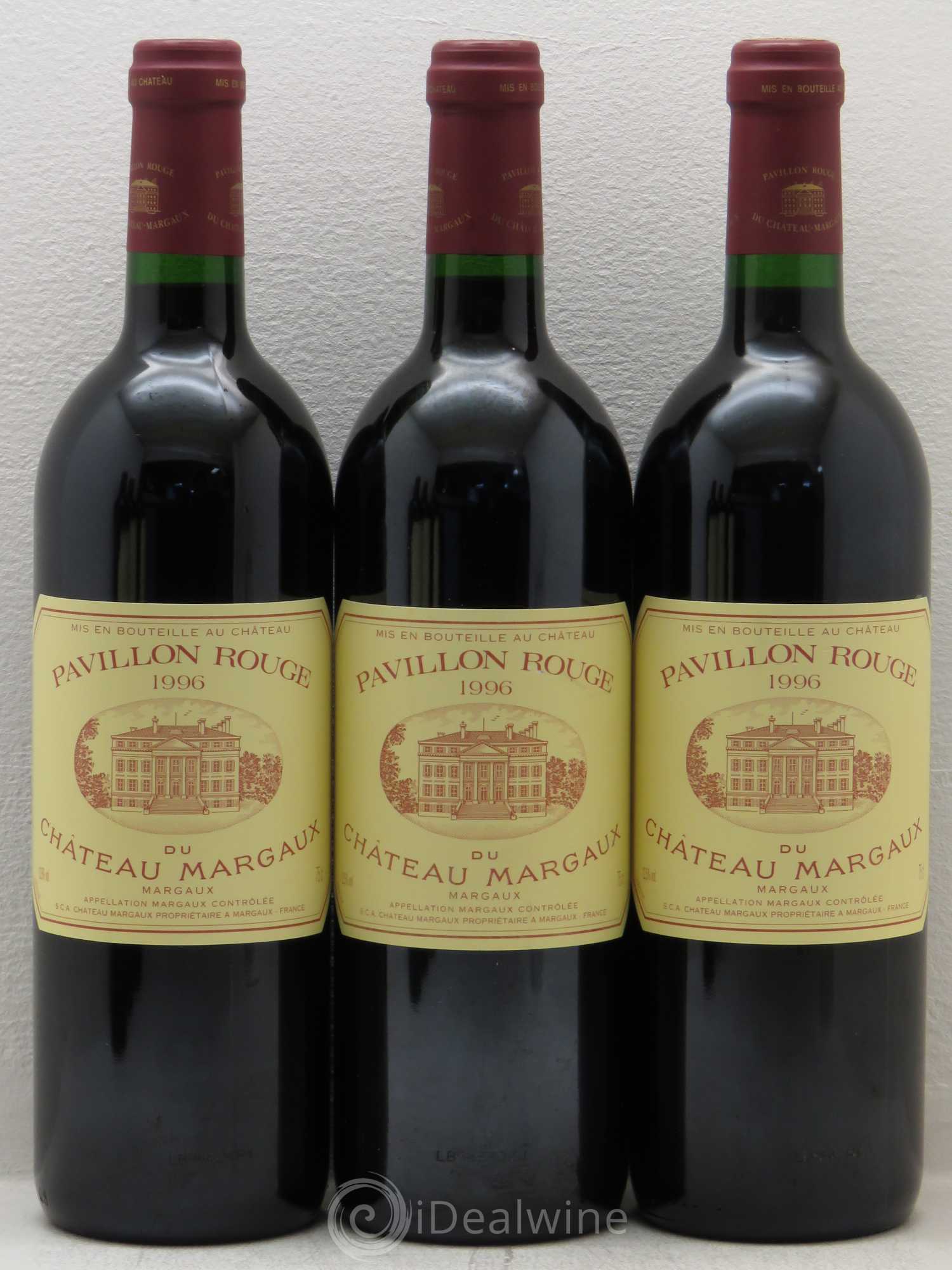 Pavillon Rouge du Château Margaux Second Vin 1996 - Lot de 6 bouteilles - 1