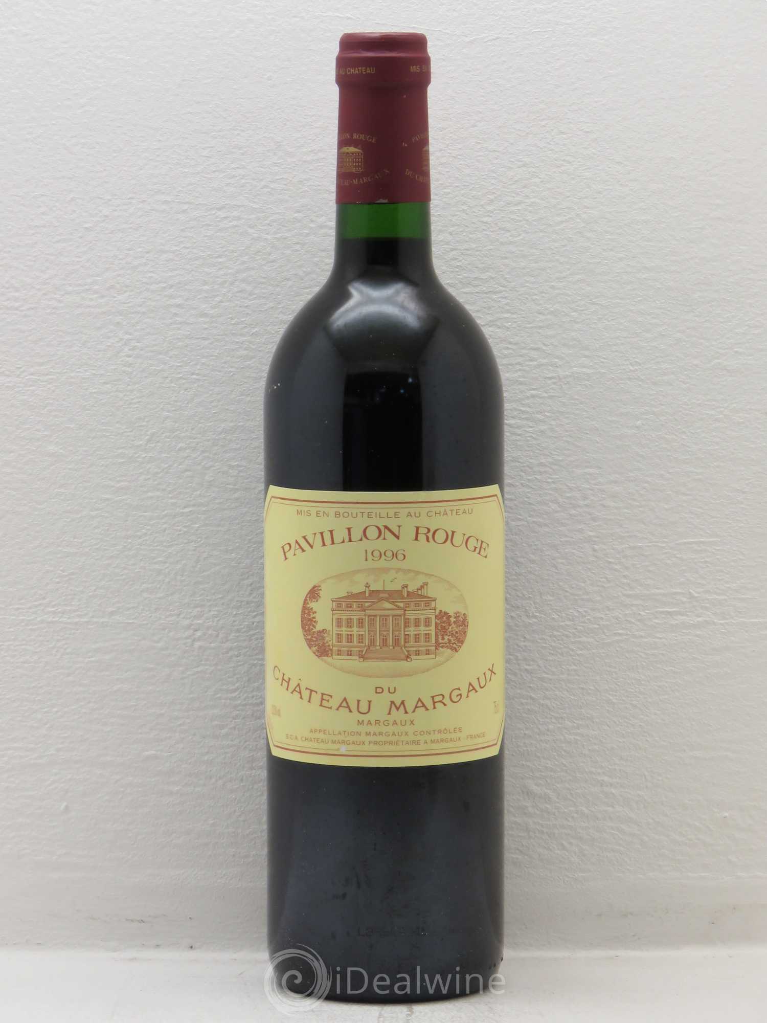 Pavillon Rouge du Château Margaux Second Vin 1996 - Lot de 1 bouteille - 0