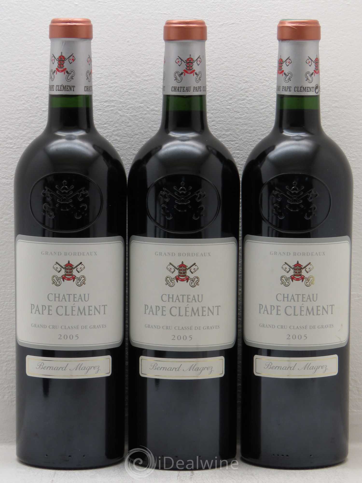 Château Pape Clément Cru Classé de Graves 2005 - Lot de 6 bouteilles - 1