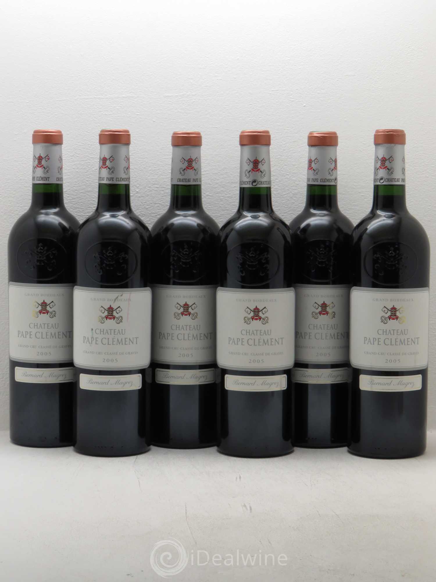 Château Pape Clément Cru Classé de Graves 2005 - Lot de 6 bouteilles - 0