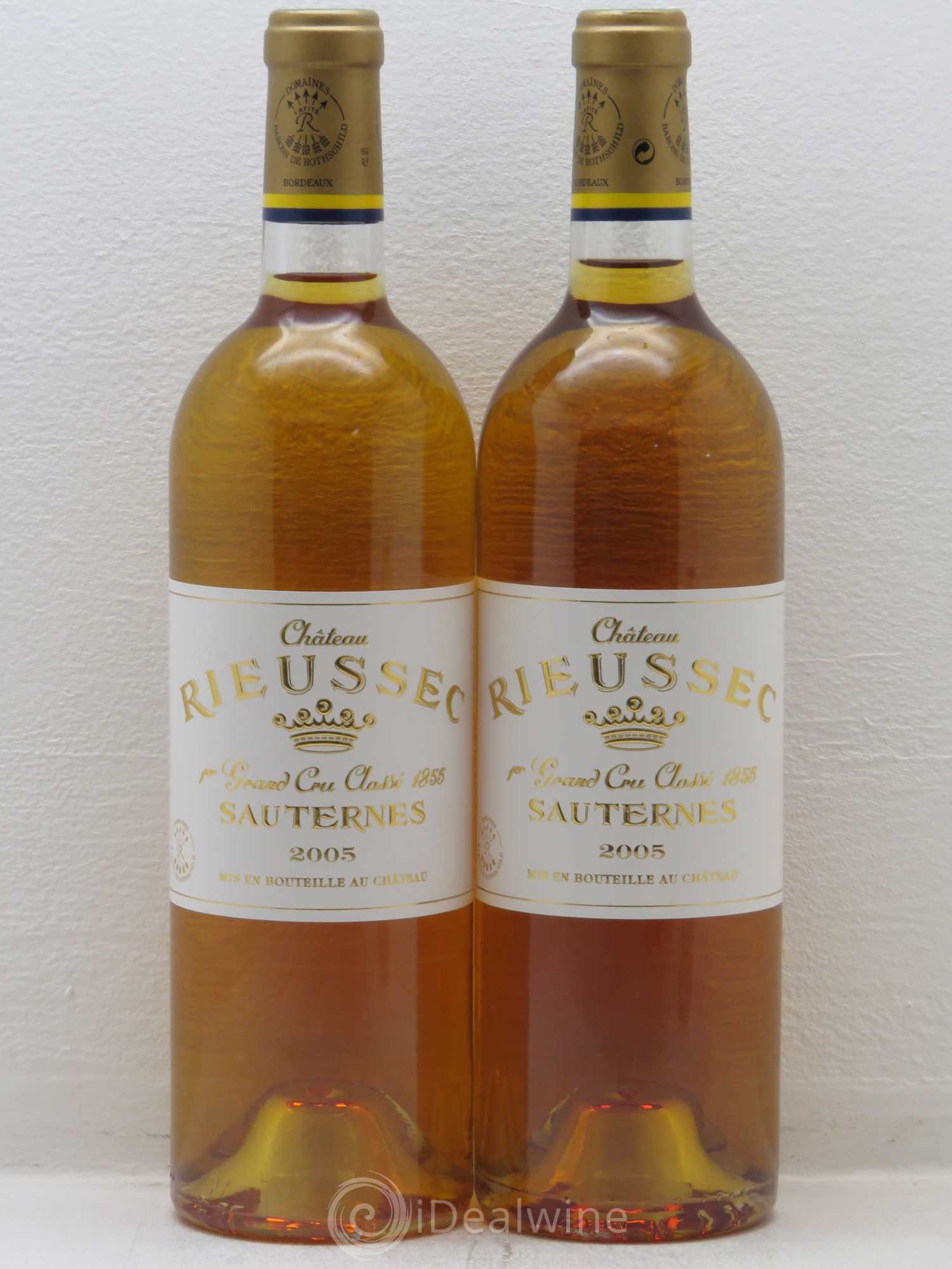 Château Rieussec 1er Grand Cru Classé 2005 - Lotto di 4 bottiglie - 2