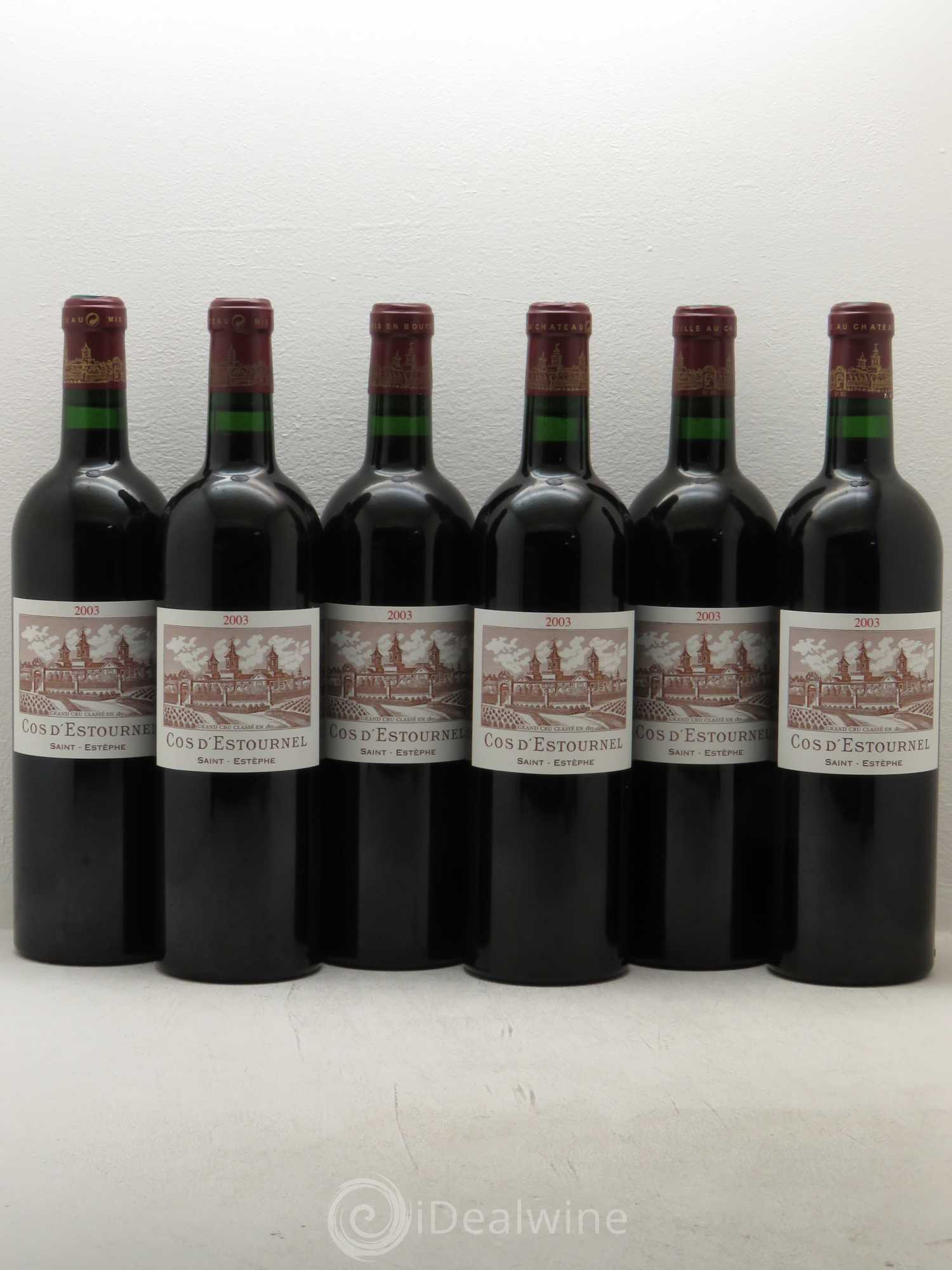 Cos d'Estournel 2ème Grand Cru Classé 2003 - Lot de 6 bouteilles - 0