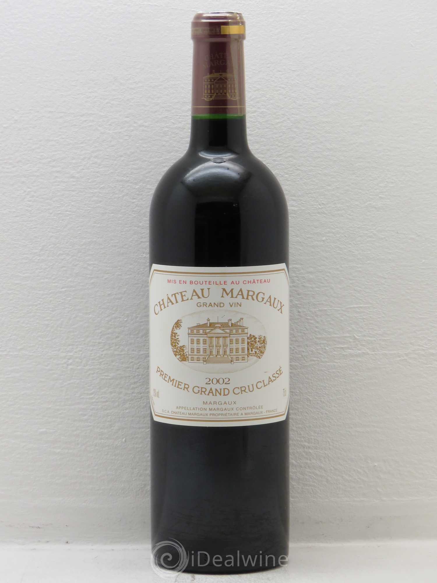 Château Margaux 1er Grand Cru Classé 2002 - Lot de 1 bouteille - 0