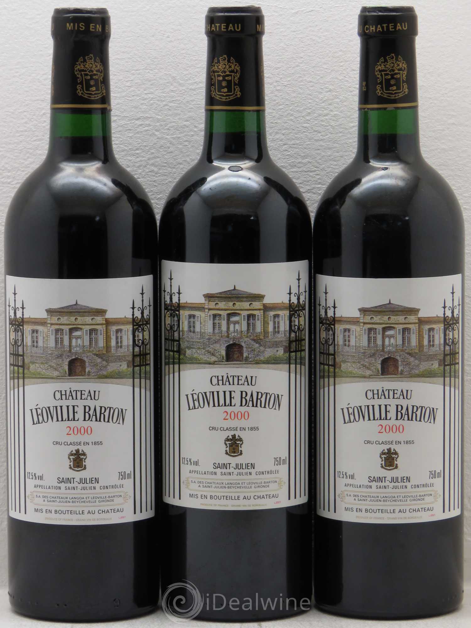 Château Léoville Barton 2ème Grand Cru Classé 2000 - Lot de 6 bouteilles - 2