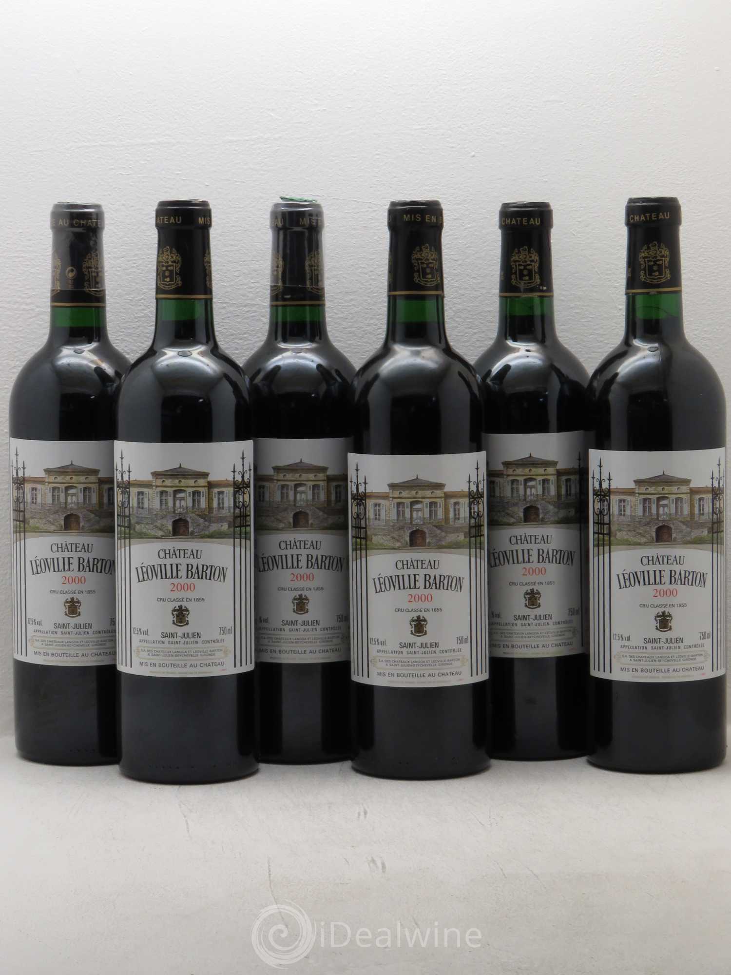 Château Léoville Barton 2ème Grand Cru Classé 2000 - Lot de 6 bouteilles - 0