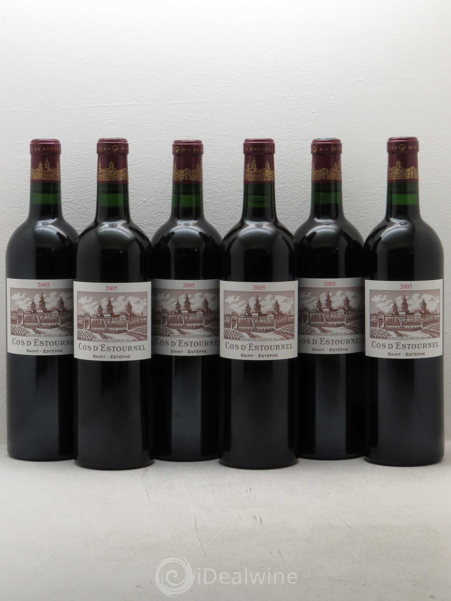 Cos d'Estournel 2ème Grand Cru Classé 2005 - Lot de 6 bouteilles - 0