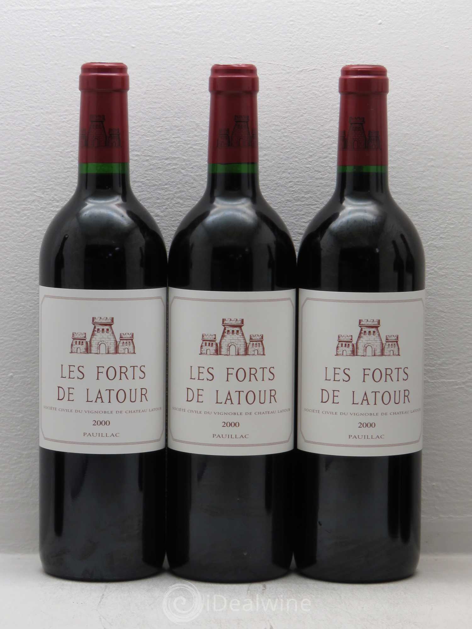 Les Forts de Latour Second Vin 2000 - Lot de 6 bouteilles - 1