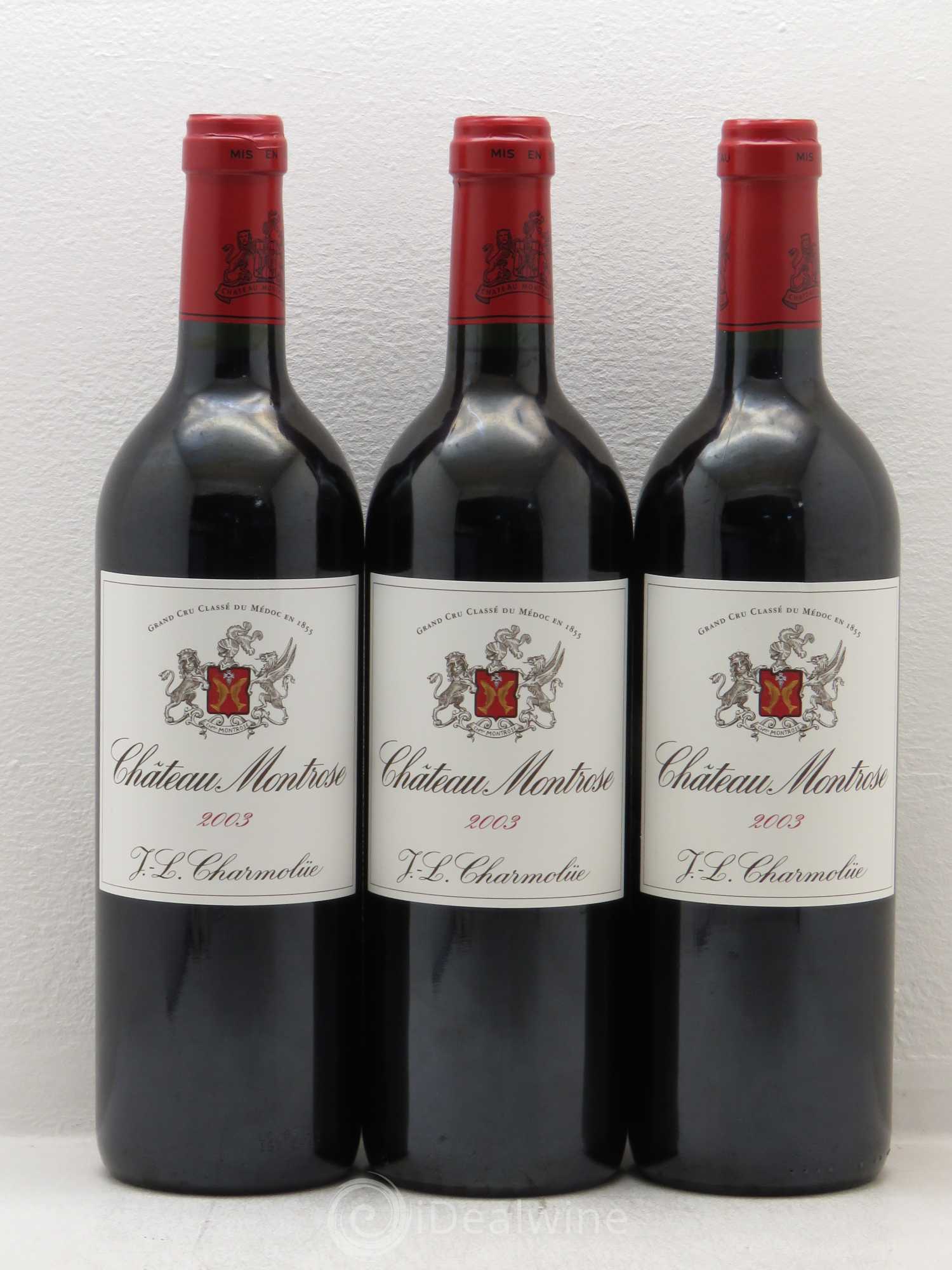 Château Montrose 2ème Grand Cru Classé 2003 - Lot de 6 bouteilles - 2