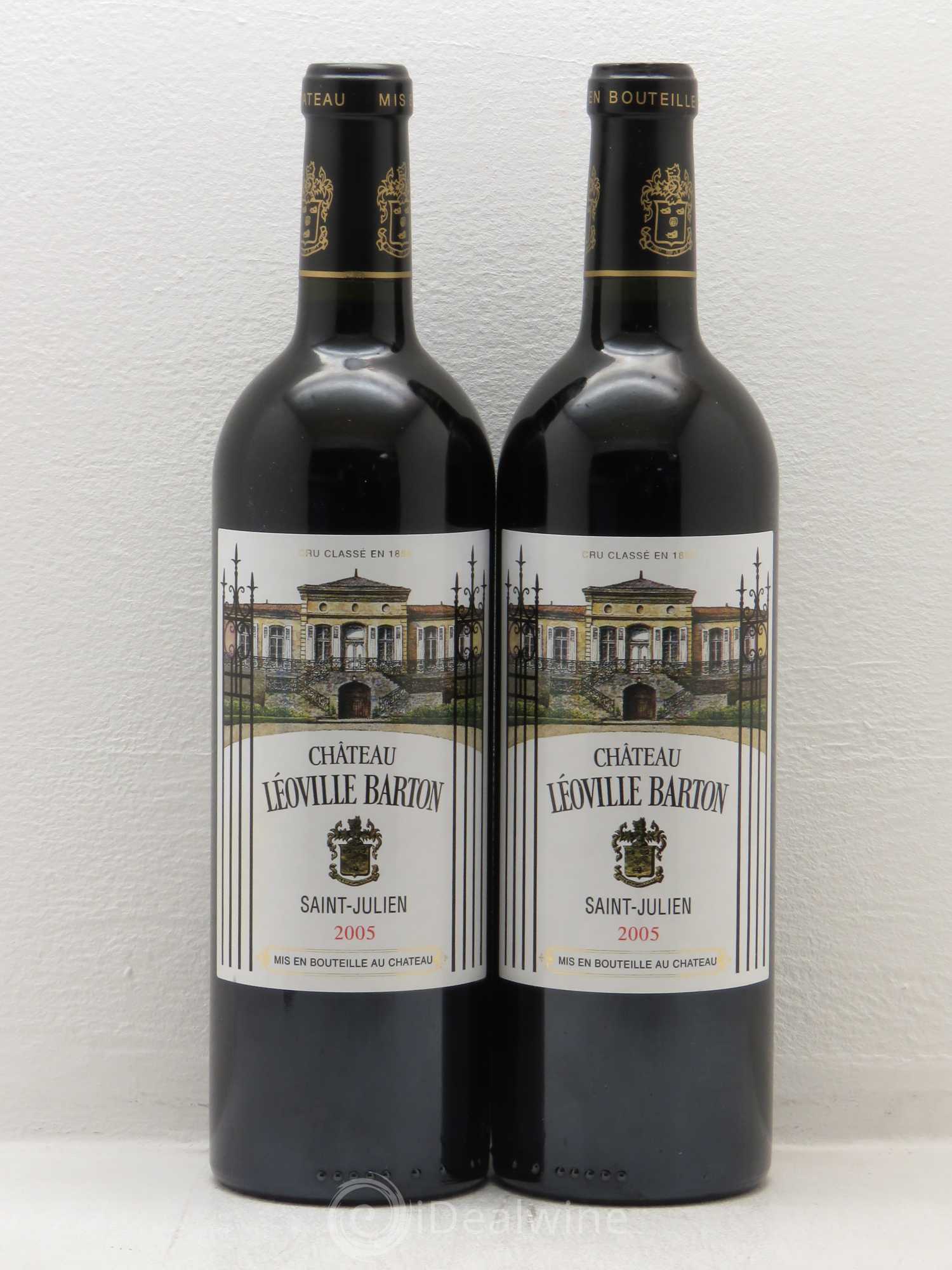 Château Léoville Barton 2ème Grand Cru Classé 2005 - Lot de 4 bouteilles - 2