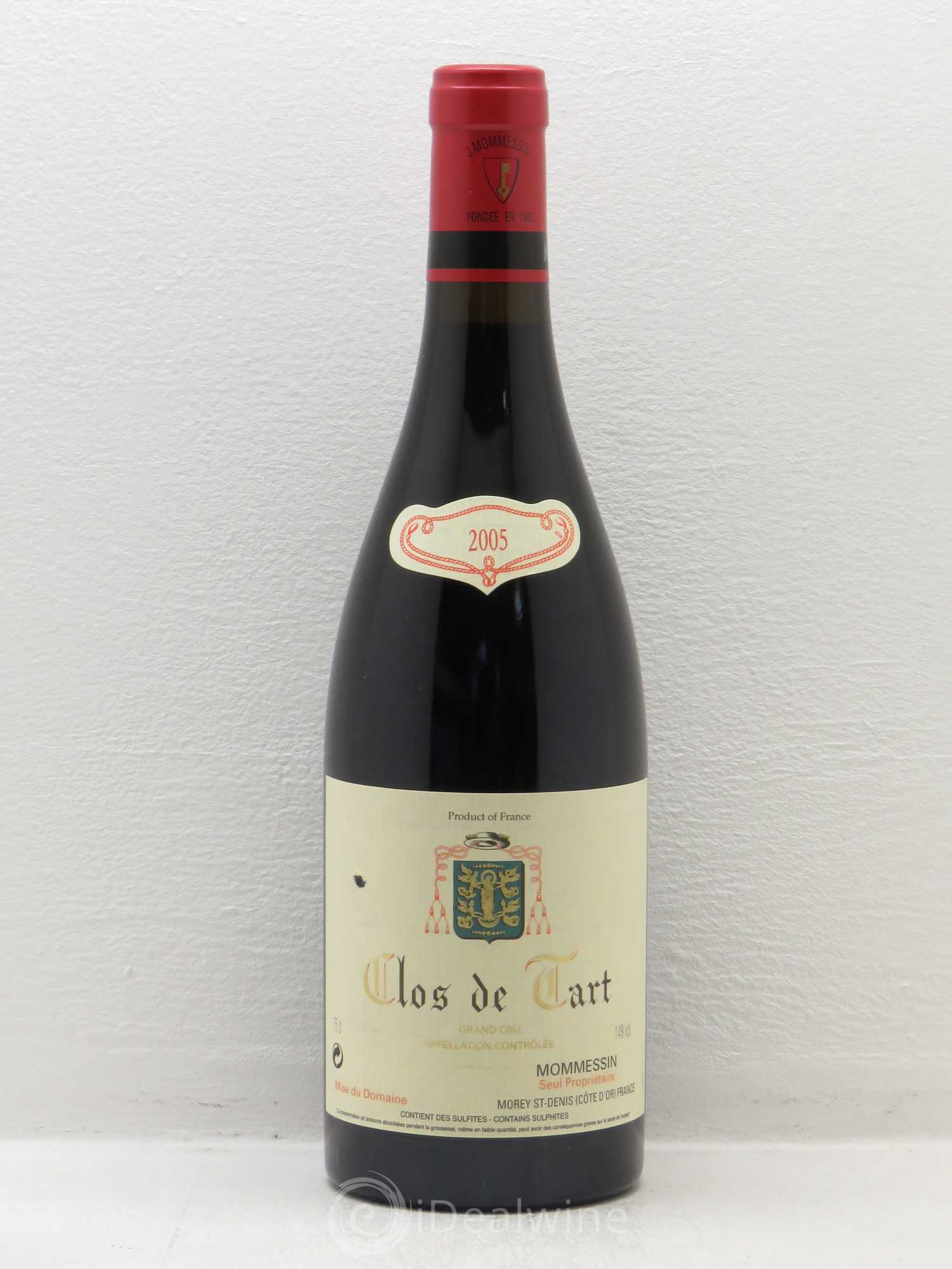 Clos de Tart Grand Cru Clos de Tart 2005 - Lot de 1 bouteille - 0