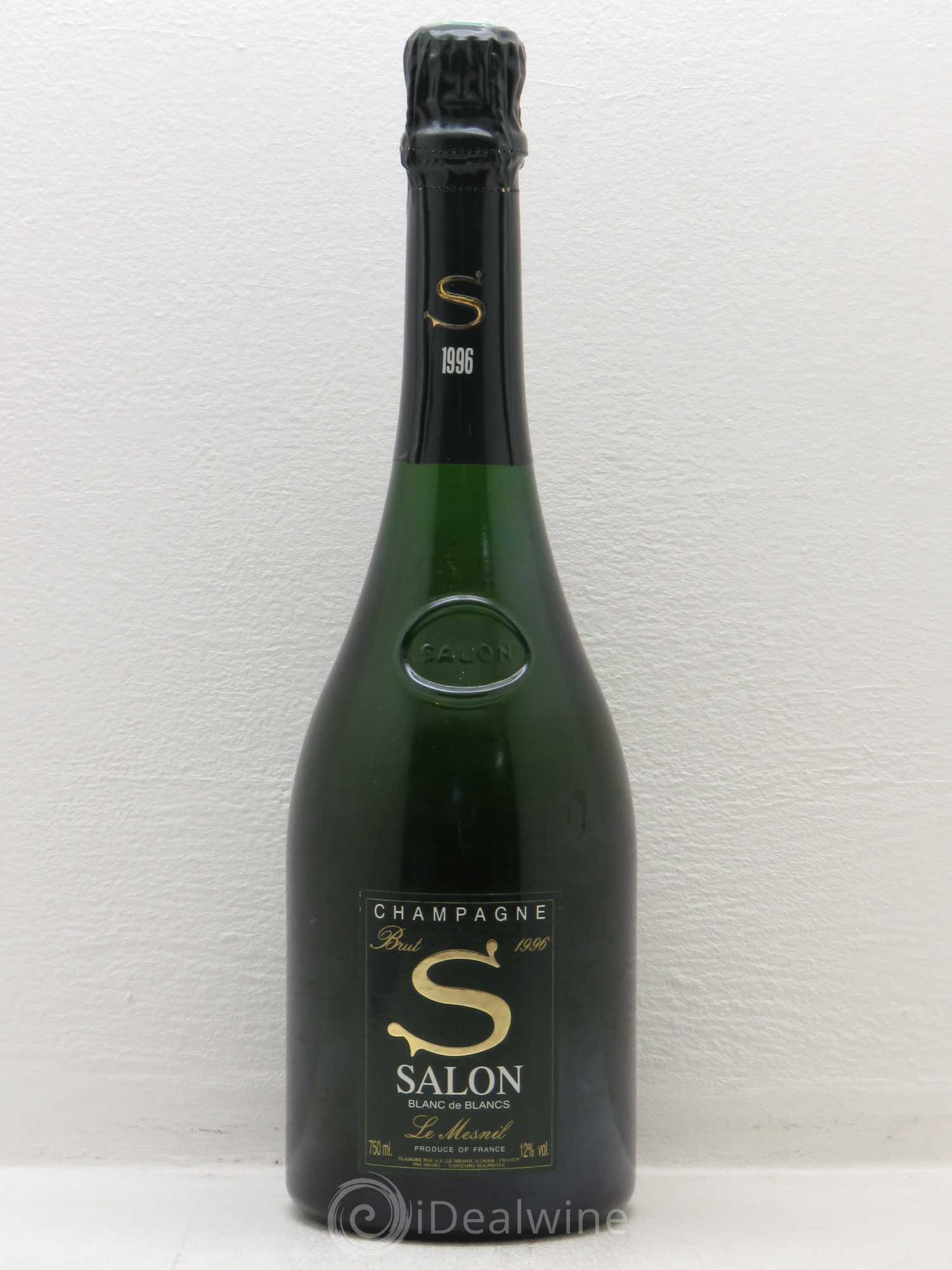 Cuvée S Salon Blanc de Blancs Le mesnil 1996 - Lot de 1 bouteille - 0