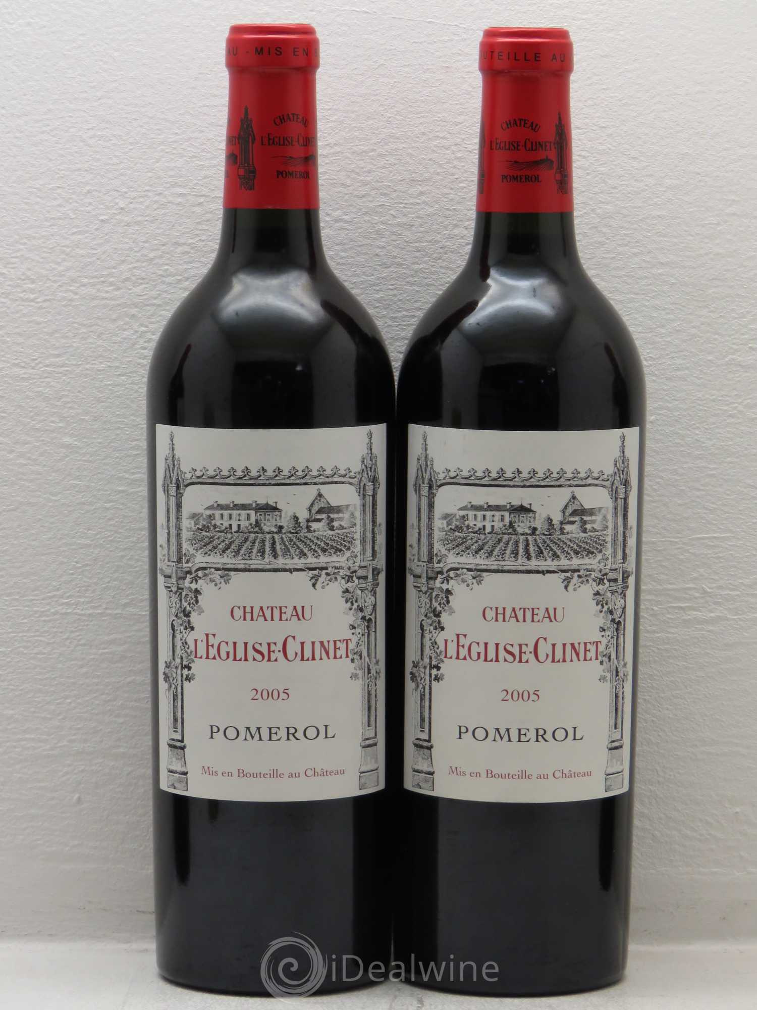 Château l' Église Clinet 2005 - Lot de 4 bouteilles - 1