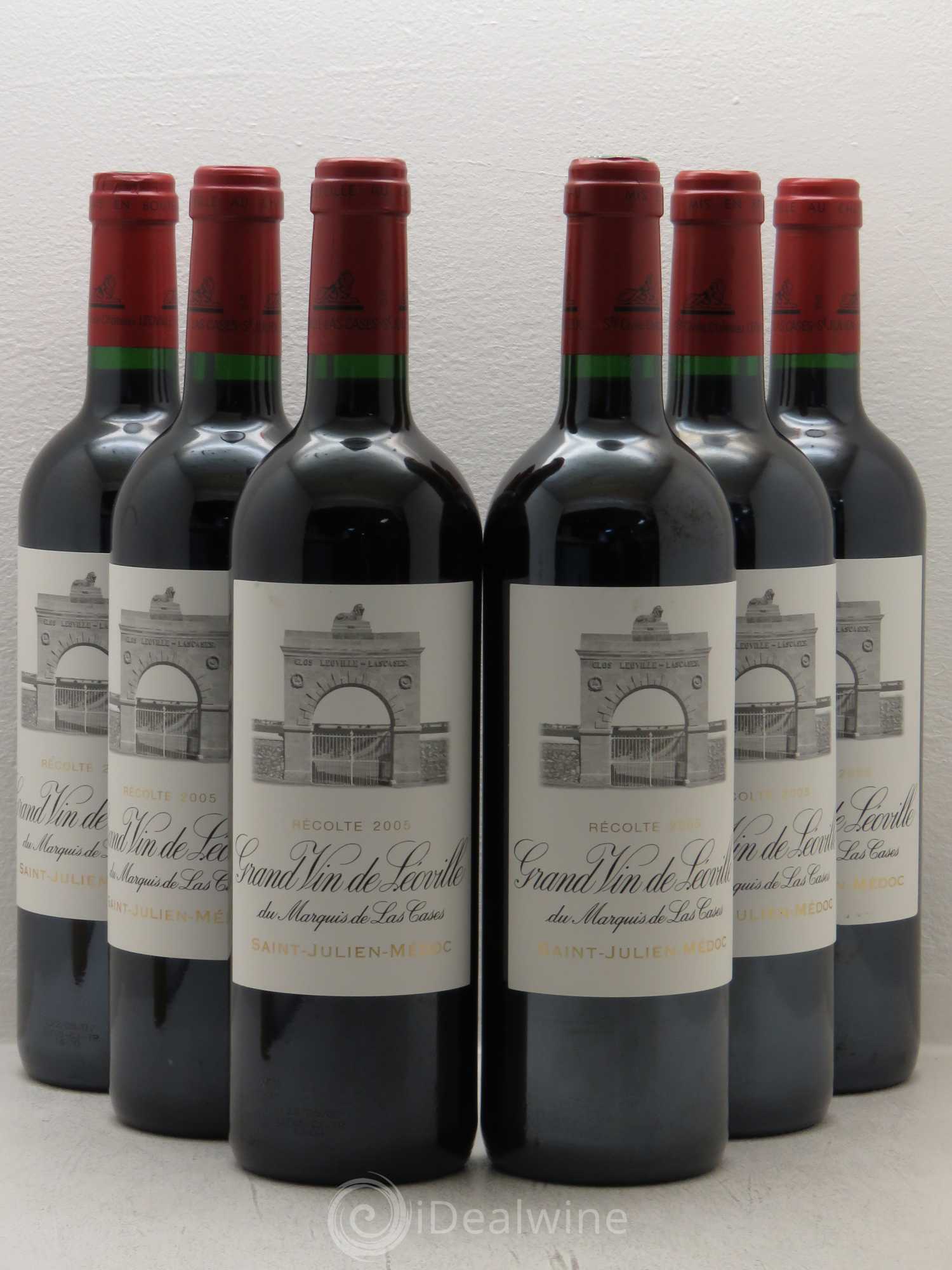 Château Léoville Las Cases 2ème Grand Cru Classé 2005 - Lot de 6 bouteilles - 0