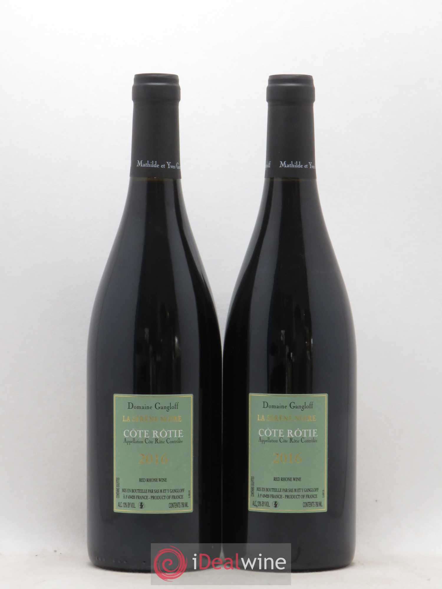 Côte-Rôtie La Sereine Noire Gangloff (Domaine) 2016 - Lotto di 2 bottiglie - 1