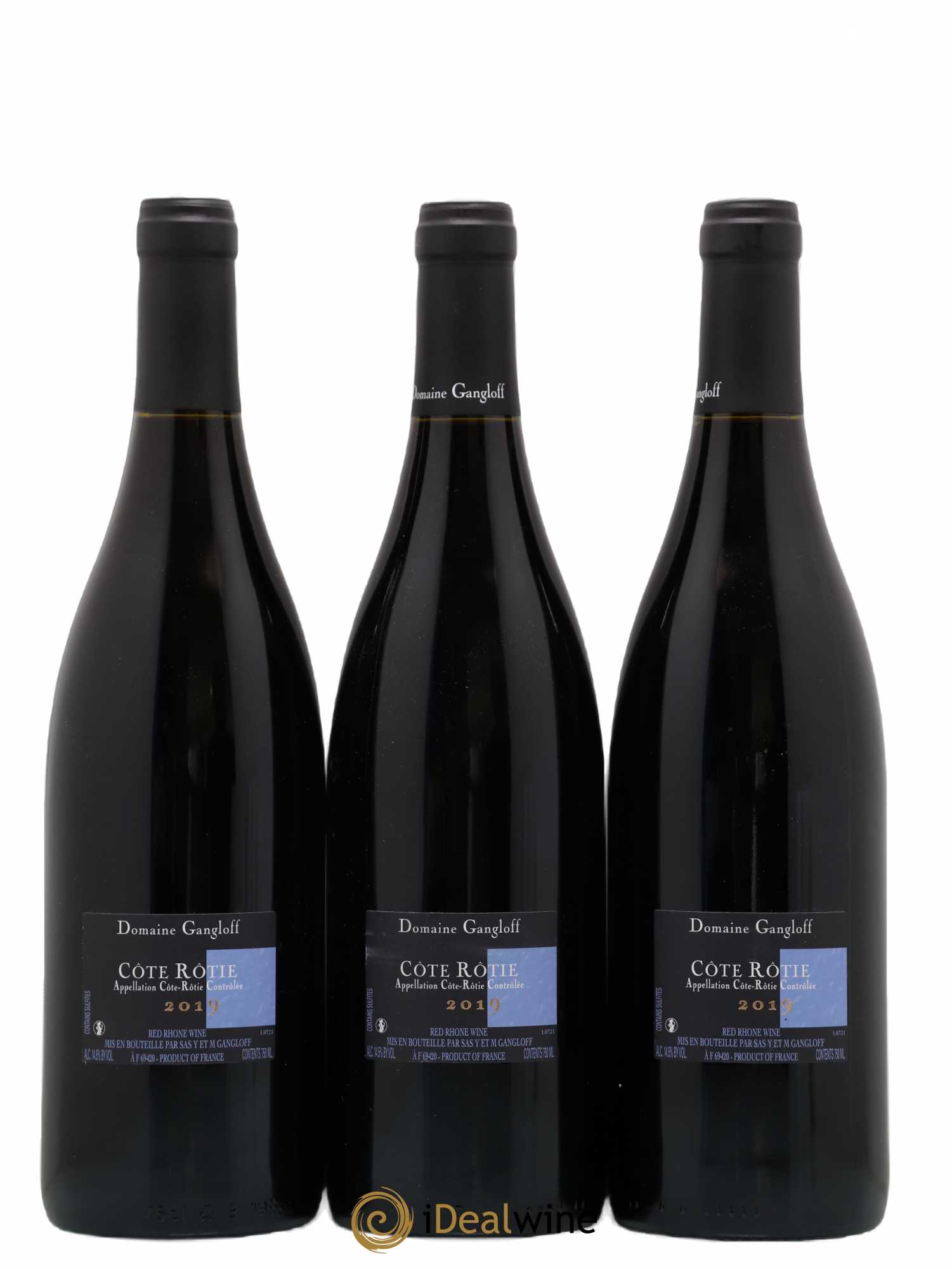 Côte-Rôtie La Barbarine Gangloff (Domaine) 2019 - Lot de 3 bouteilles - 1