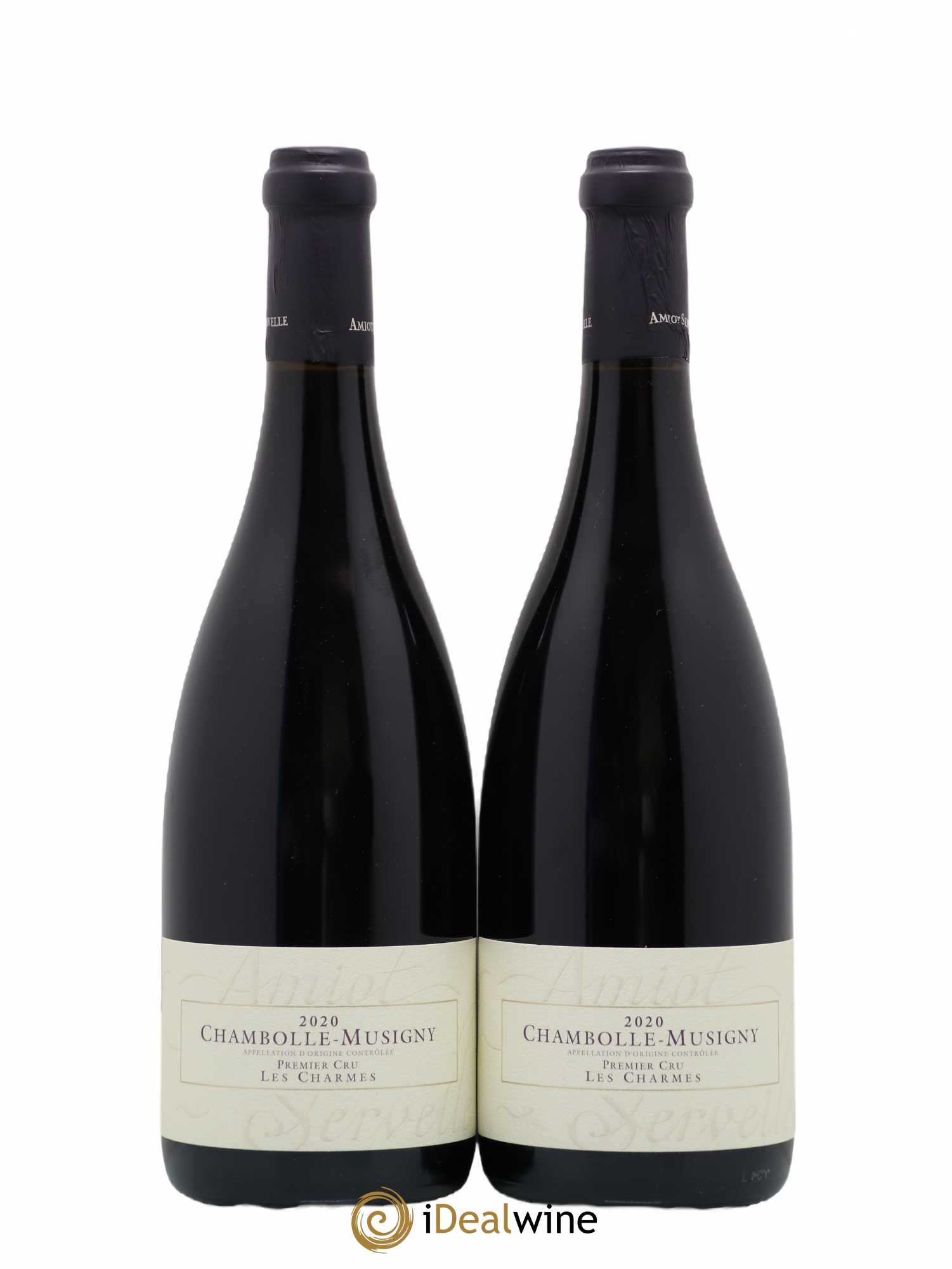 Chambolle-Musigny 1er Cru Les Charmes Amiot-Servelle 2020 - Lot de 2 bouteilles - 0