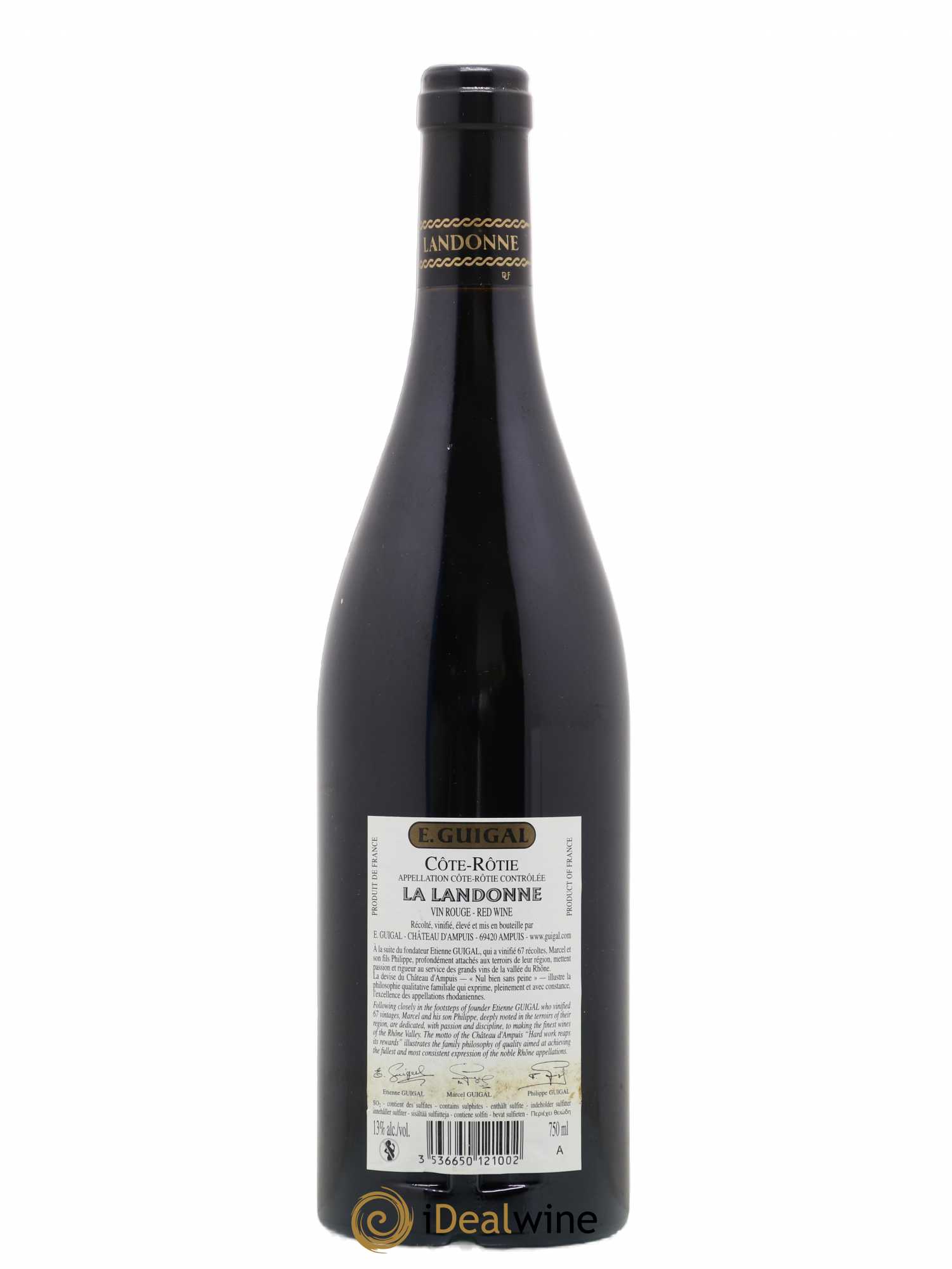 Côte-Rôtie La Landonne Guigal 2010 - Lot de 1 bouteille - 1