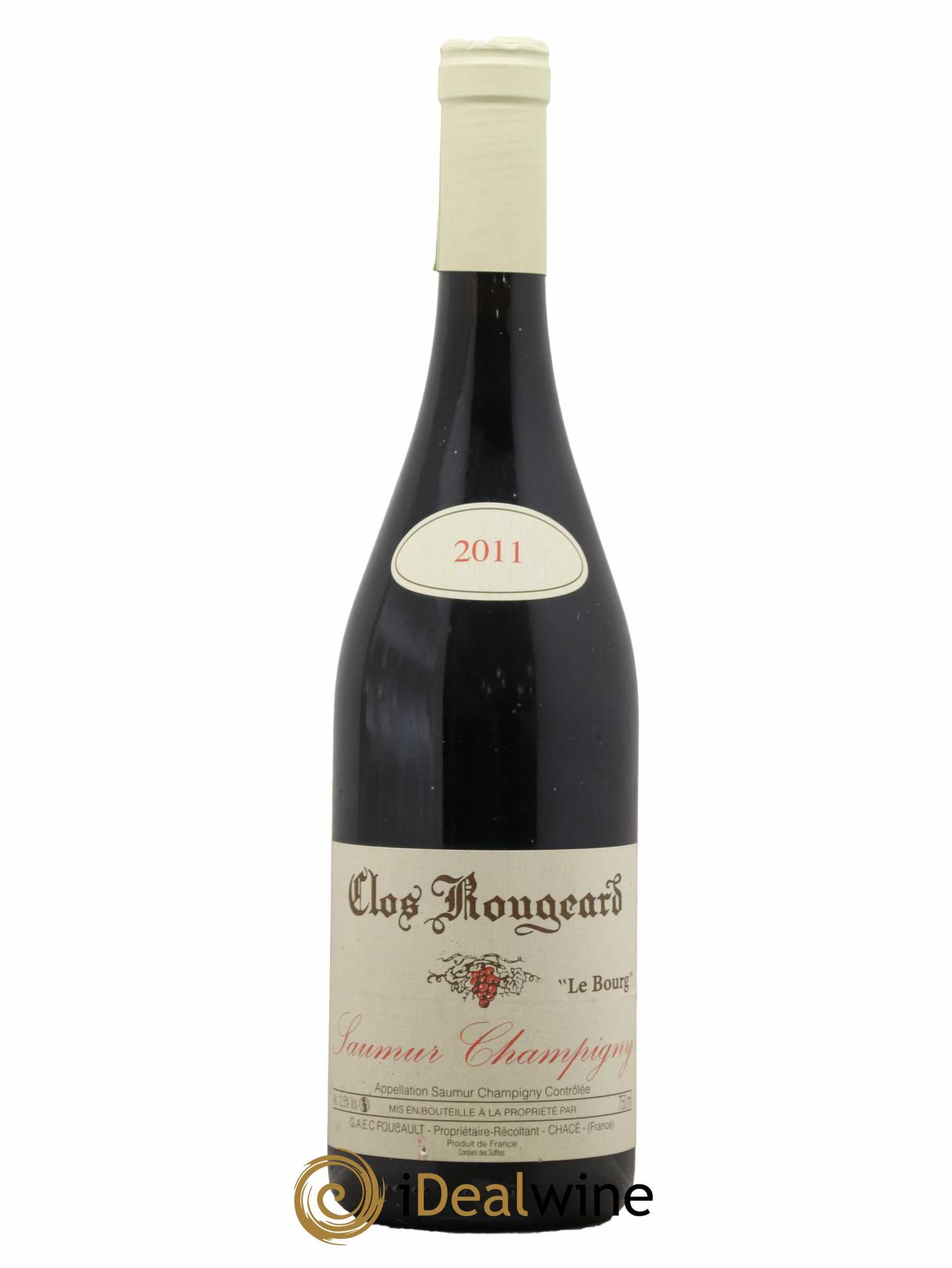 Saumur-Champigny Le Bourg Clos Rougeard 2011 - Lot de 1 bouteille - 0