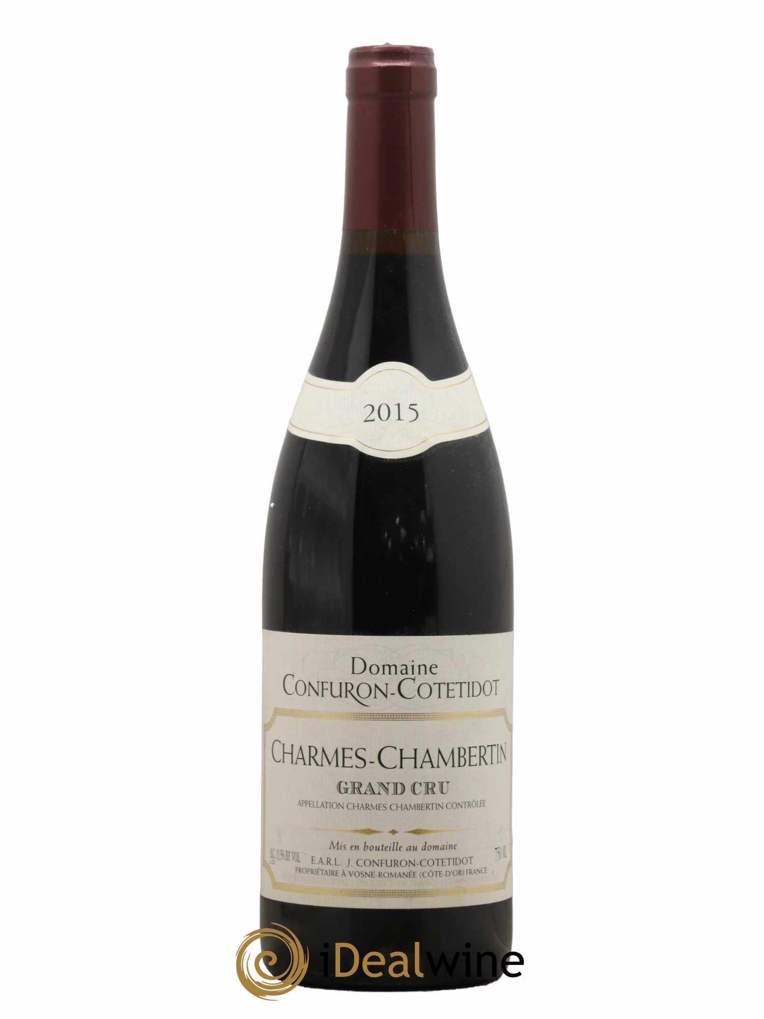 Charmes-Chambertin Grand Cru Confuron-Cotetidot 2015 - Lot de 1 bouteille - 0