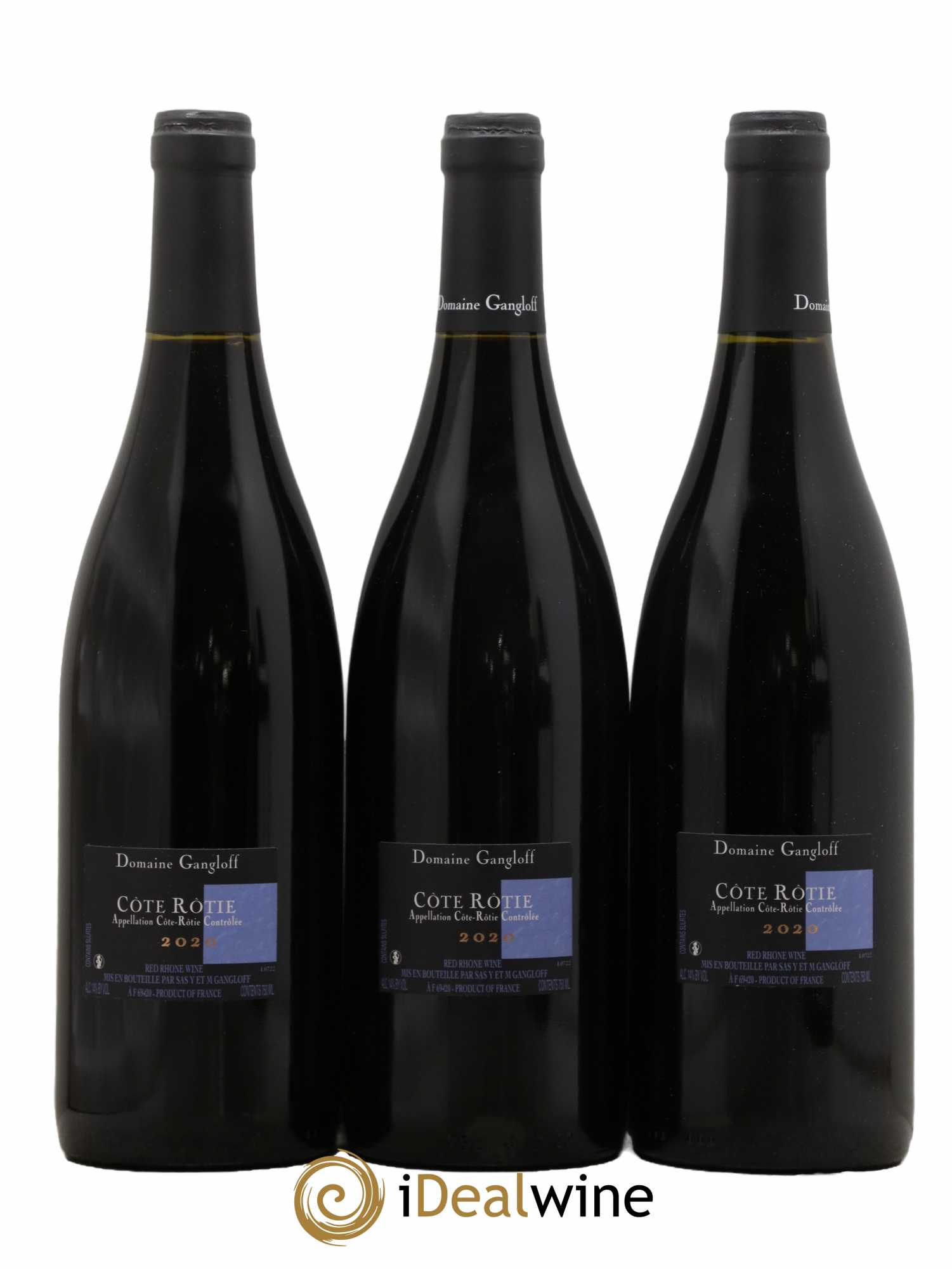 Côte-Rôtie La Barbarine Gangloff (Domaine) 2020 - Lot de 3 bouteilles - 1