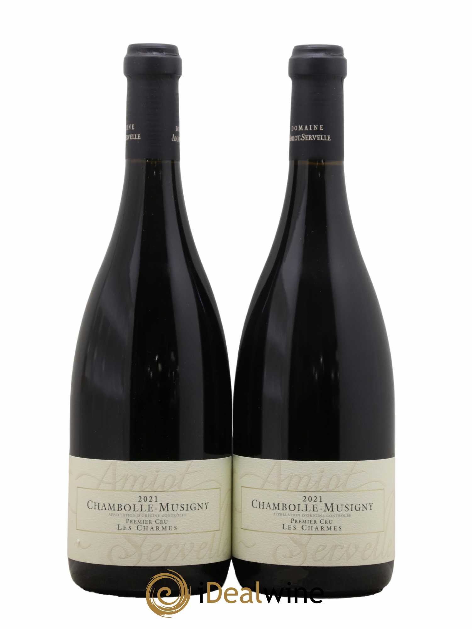Chambolle-Musigny 1er Cru Les Charmes Amiot-Servelle 2021 - Lot de 2 bouteilles - 0
