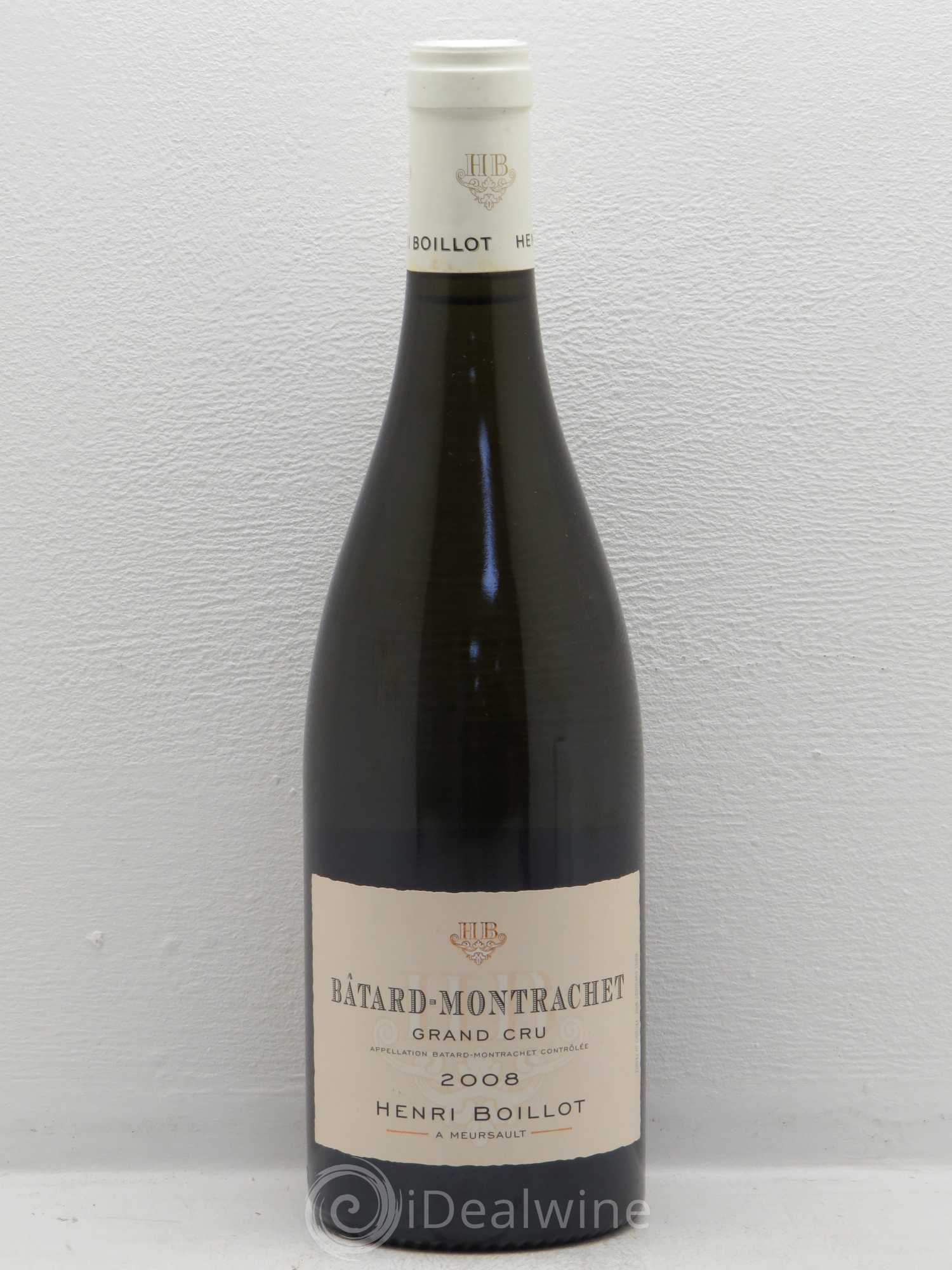 Bâtard-Montrachet Grand Cru Henri Boillot (Domaine) 2008 - Lot de 1 bouteille - 0