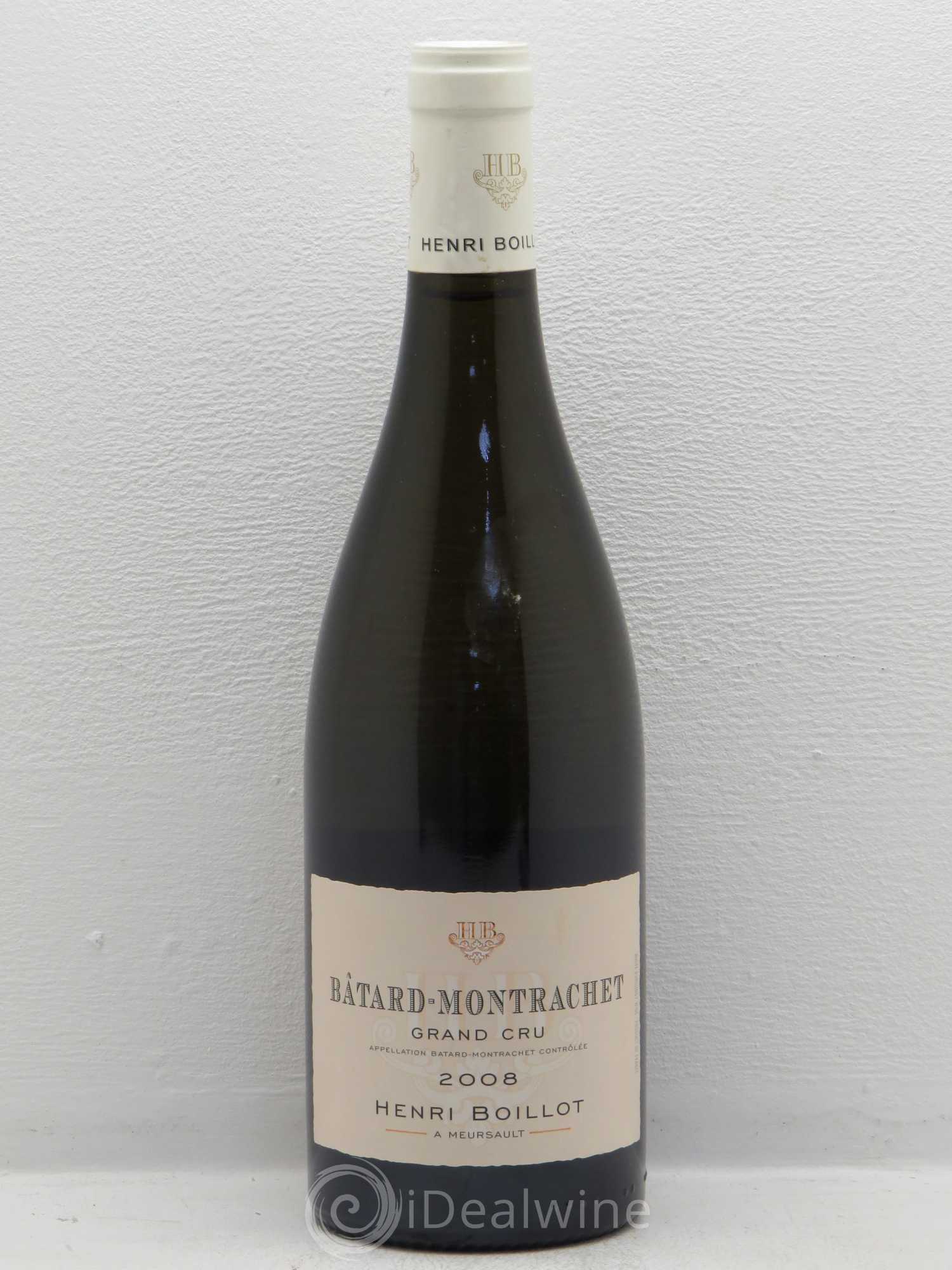 Bâtard-Montrachet Grand Cru Henri Boillot (Domaine) 2008 - Lot de 1 bouteille - 0