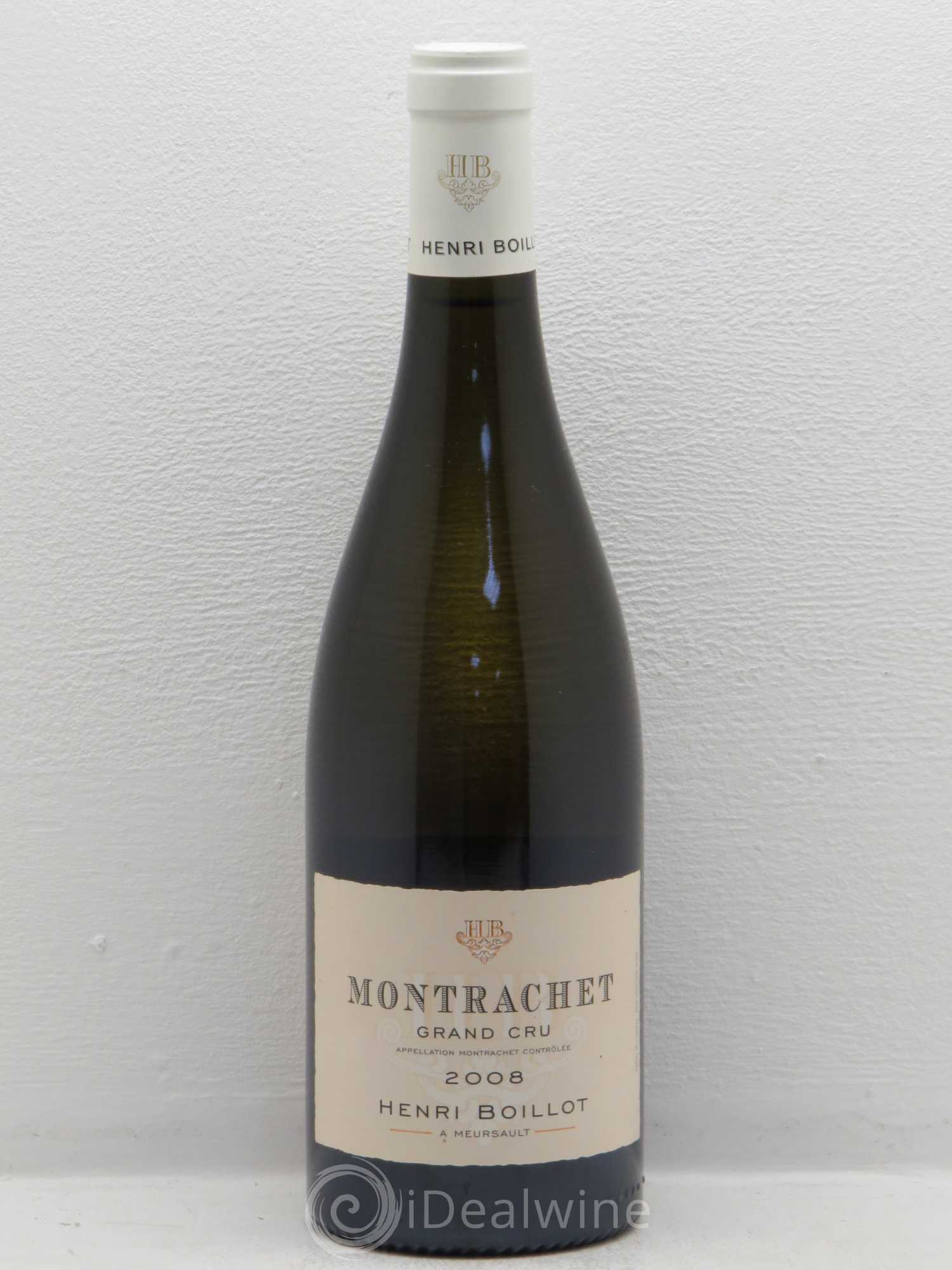 Montrachet Grand Cru Henri Boillot (Domaine) 2008 - Lot de 1 bouteille - 0