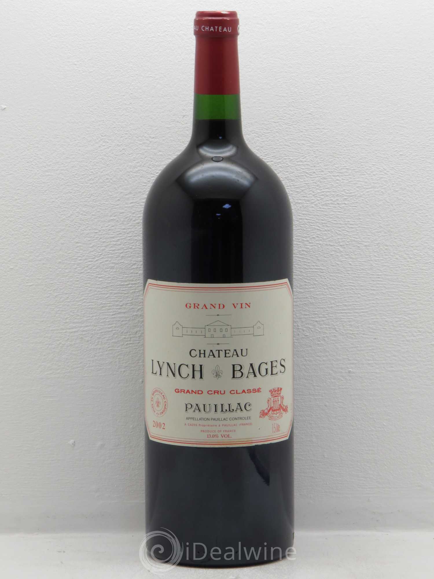 Château Lynch Bages 5ème Grand Cru Classé 2002 - Lot de 1 magnum - 0