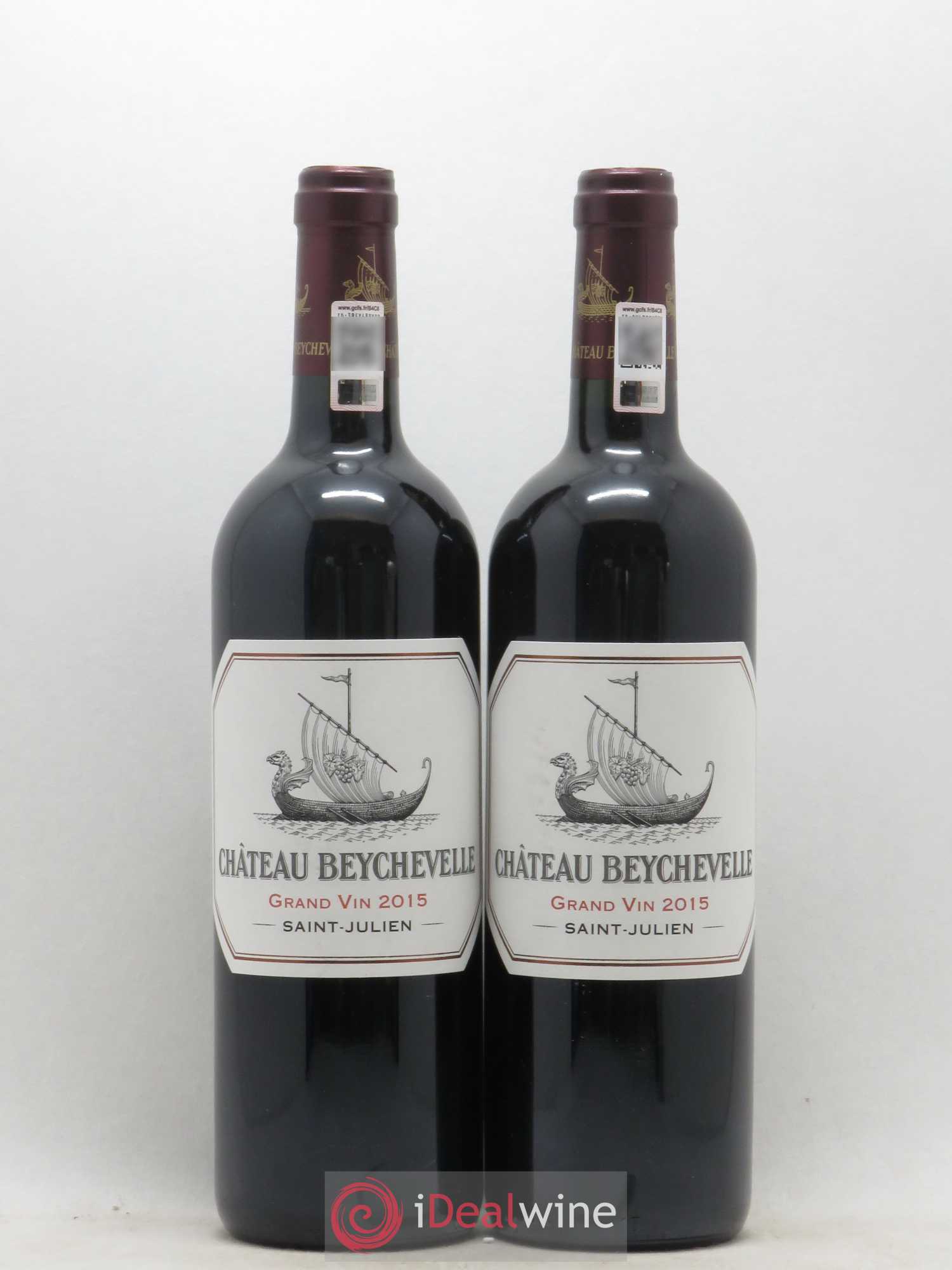 Château Beychevelle 4ème Grand Cru Classé 2015 - Lot de 2 bouteilles - 0