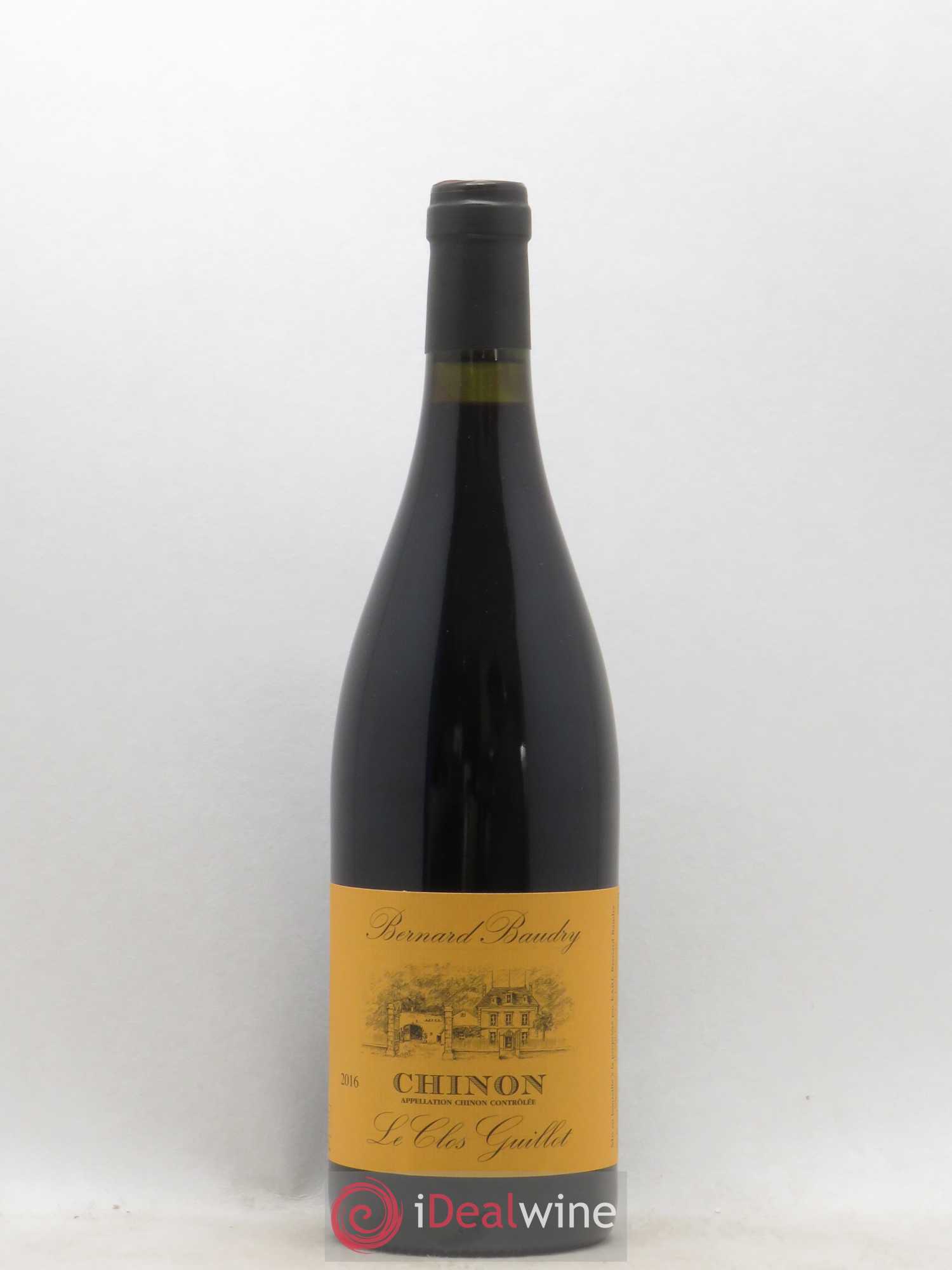 Chinon Le Clos Guillot Bernard Baudry 2016 - Lot de 1 bouteille - 0