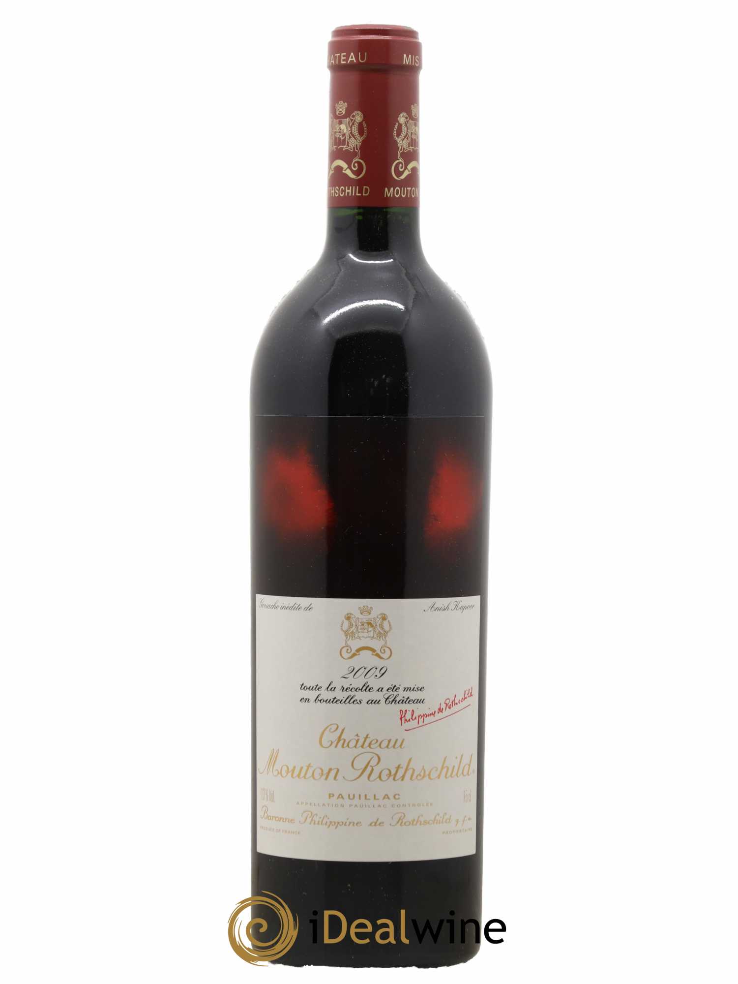 Château Mouton Rothschild 1er Grand Cru Classé 2009 - Lot de 1 bouteille - 0