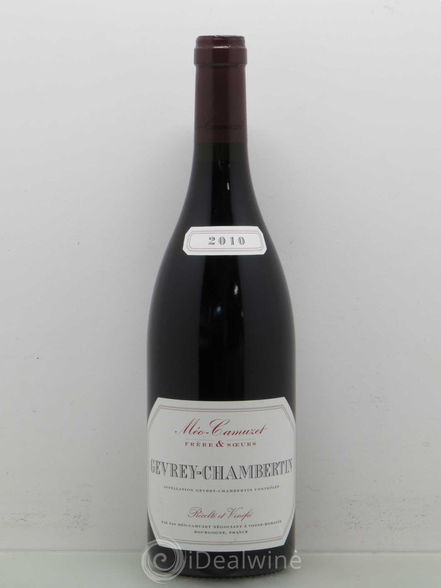 Gevrey-Chambertin Méo-Camuzet (Frère & Soeurs) 2010 - Lot de 1 bouteille - 0