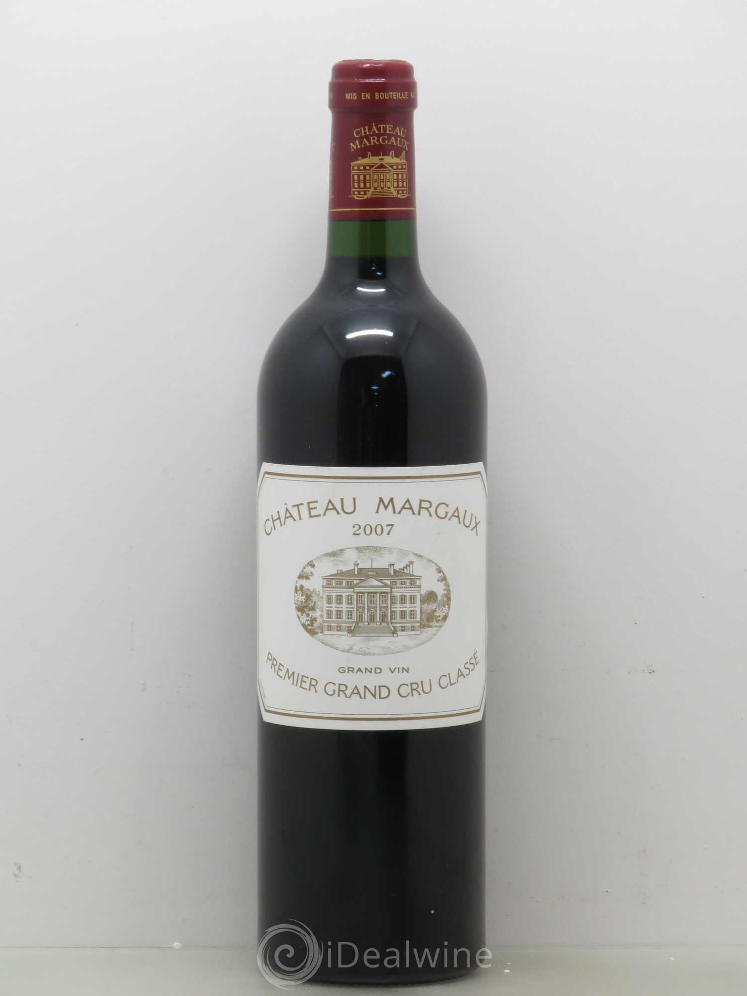 Château Margaux 1er Grand Cru Classé 2007 - Lot de 1 bouteille - 0