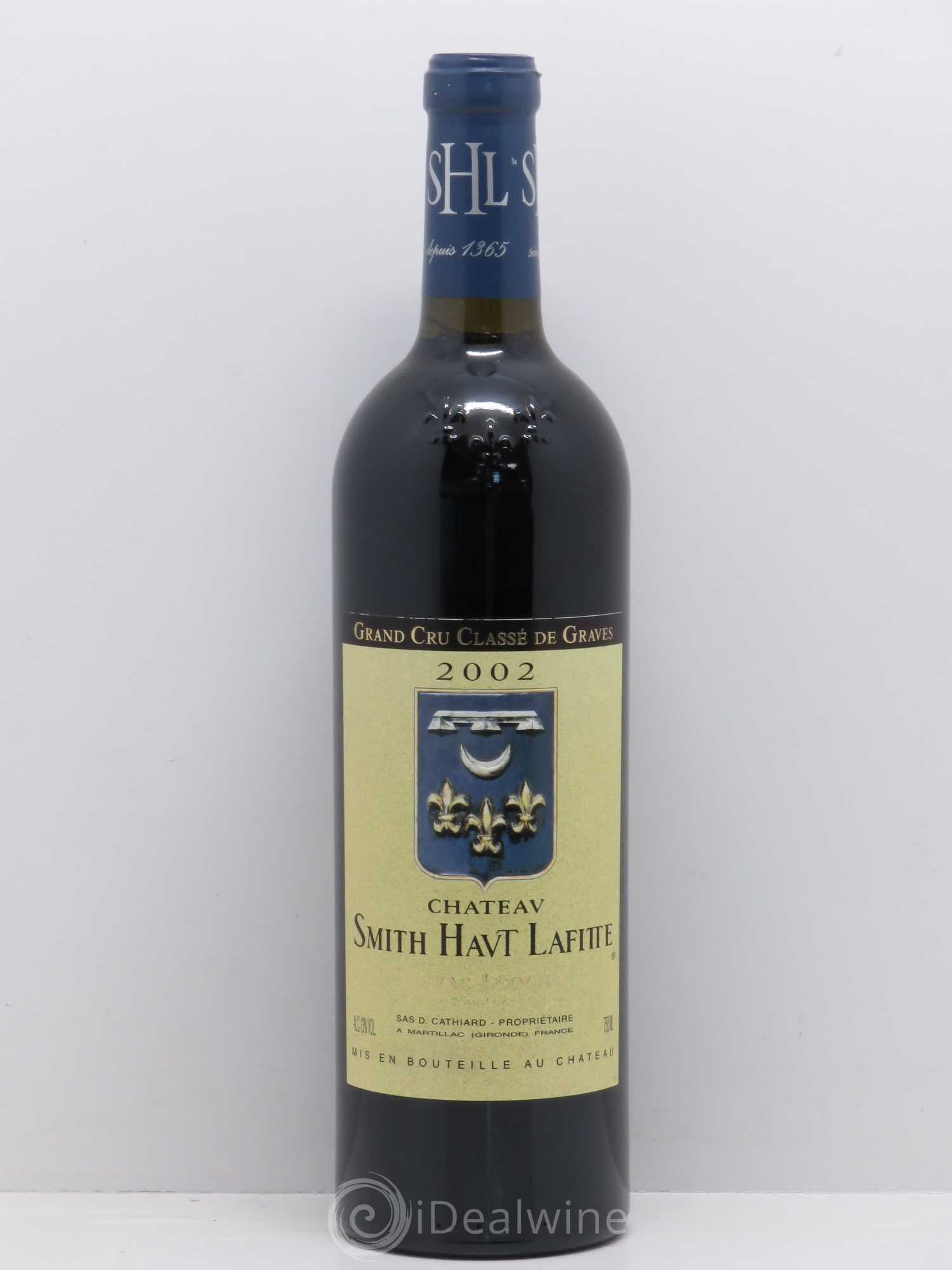 Château Smith Haut Lafitte Cru Classé de Graves 2002 - Lot de 1 bouteille - 0