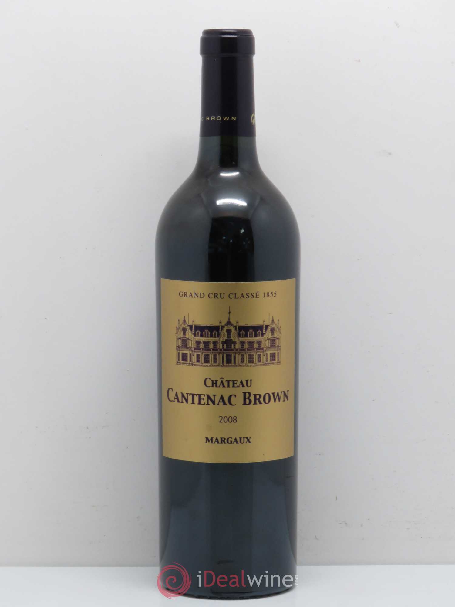 Château Cantenac Brown 3ème Grand Cru Classé 2008 - Lot de 1 bouteille - 0
