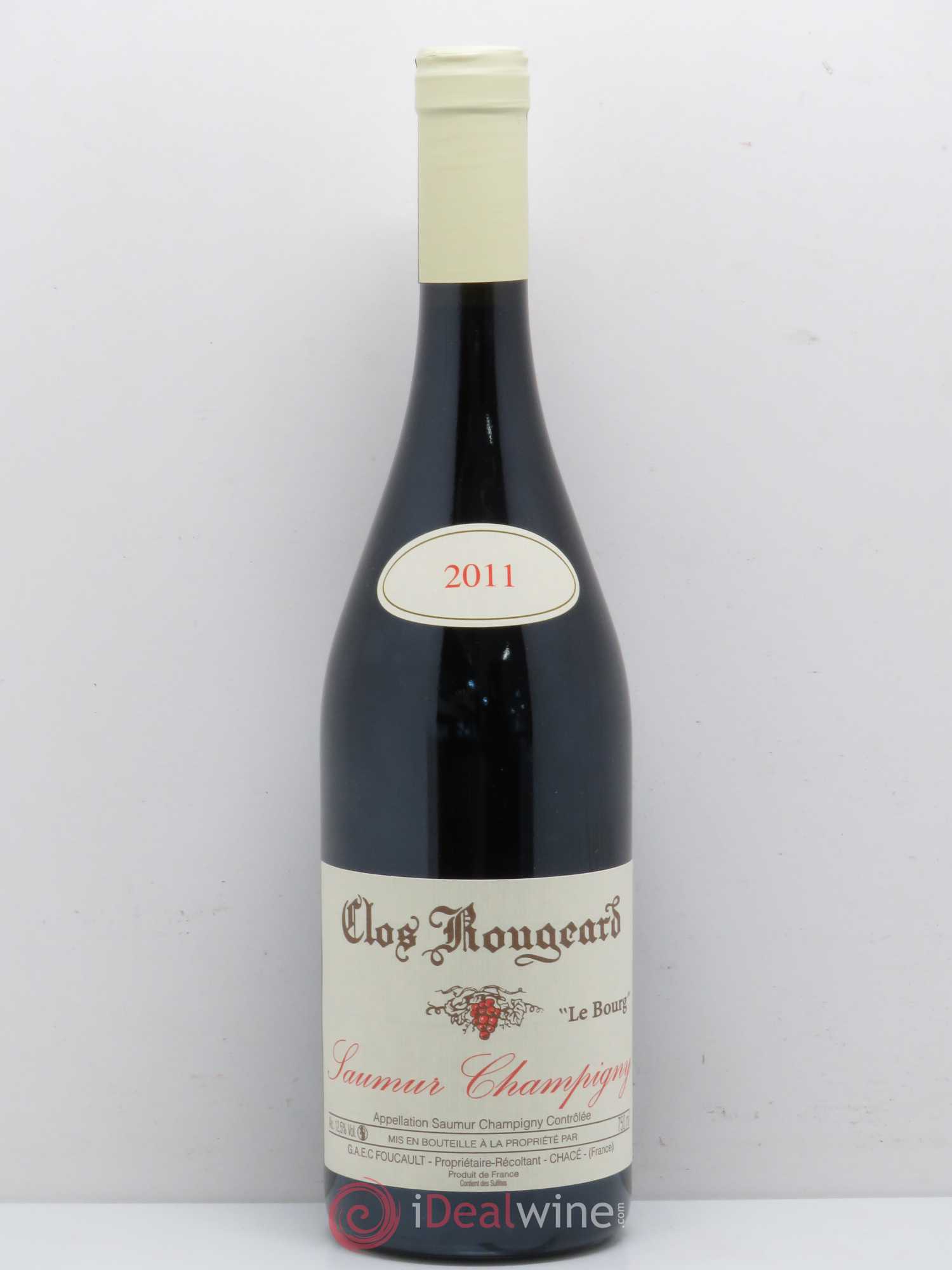 Saumur-Champigny Le Bourg Clos Rougeard 2011 - Lot de 1 bouteille - 0
