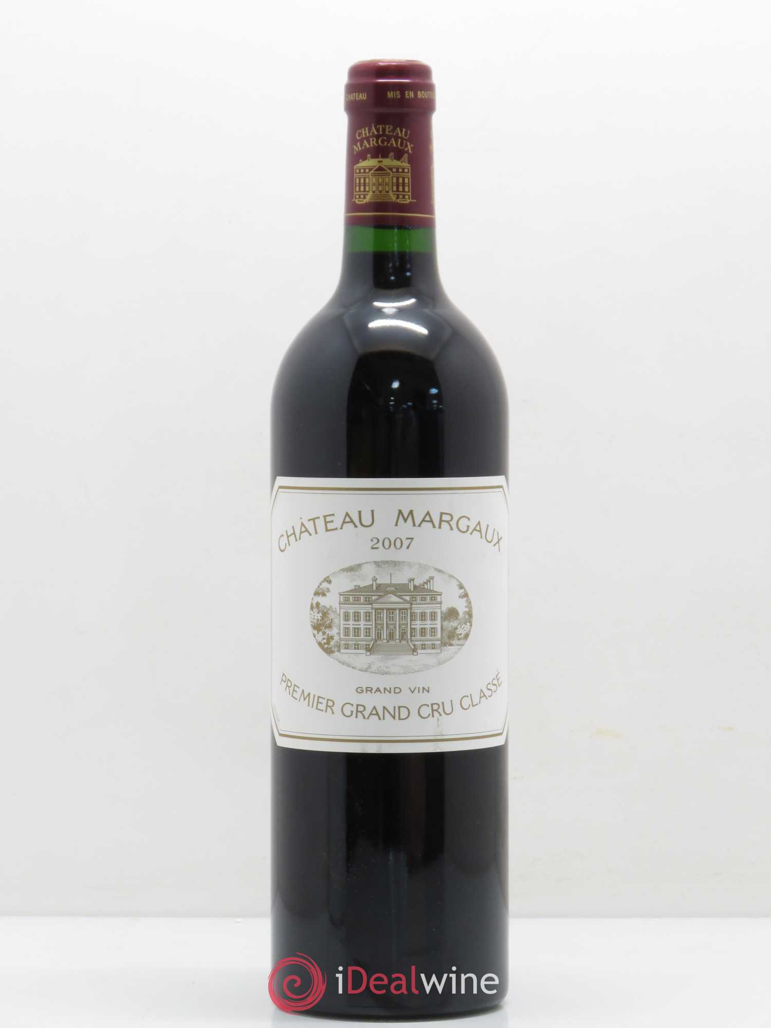 Château Margaux 1er Grand Cru Classé 2007 - Lot de 1 bouteille - 0