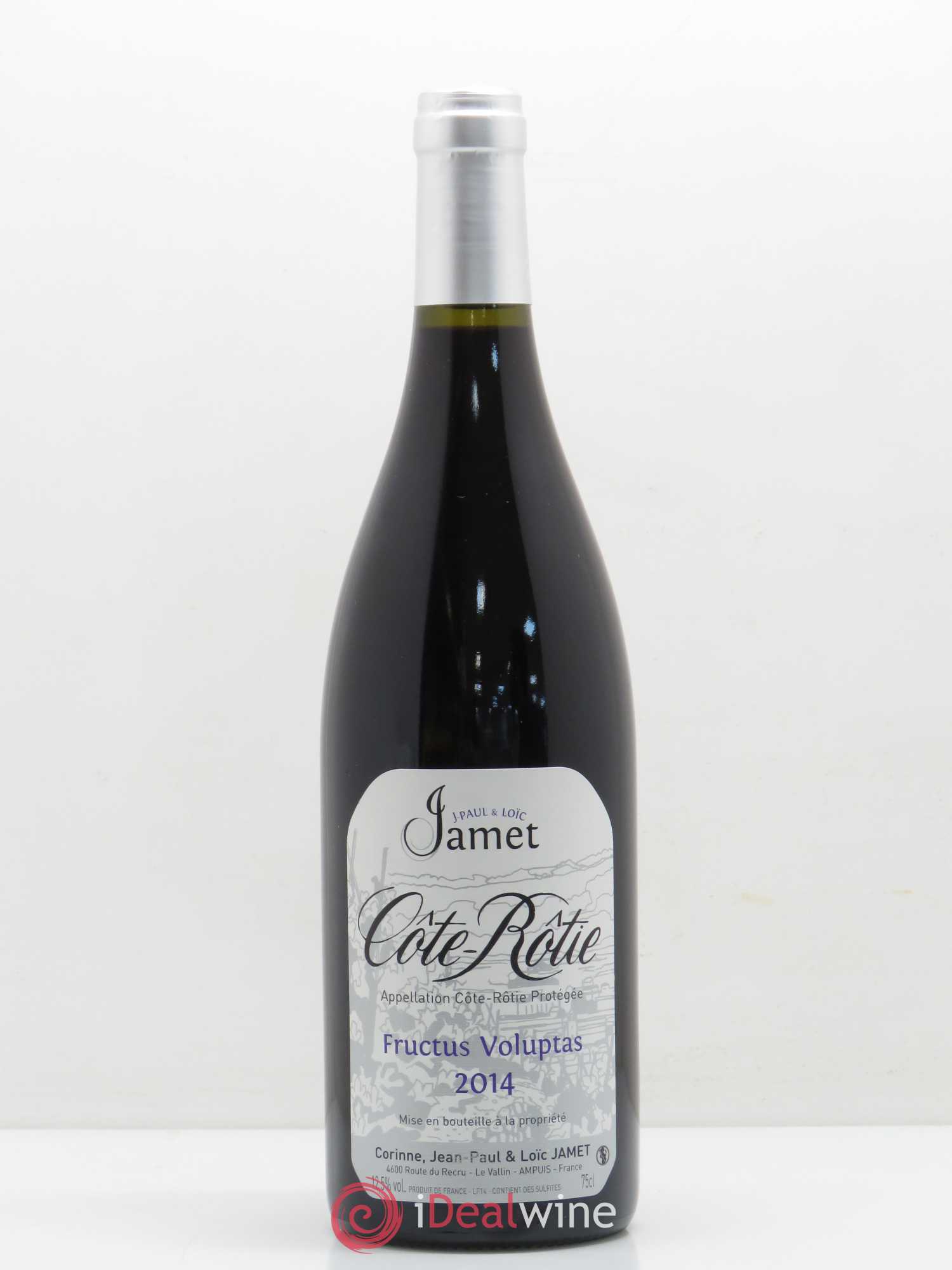 Côte-Rôtie Fructus Voluptas Jamet (Domaine) 2014 - Lot de 1 bouteille - 0