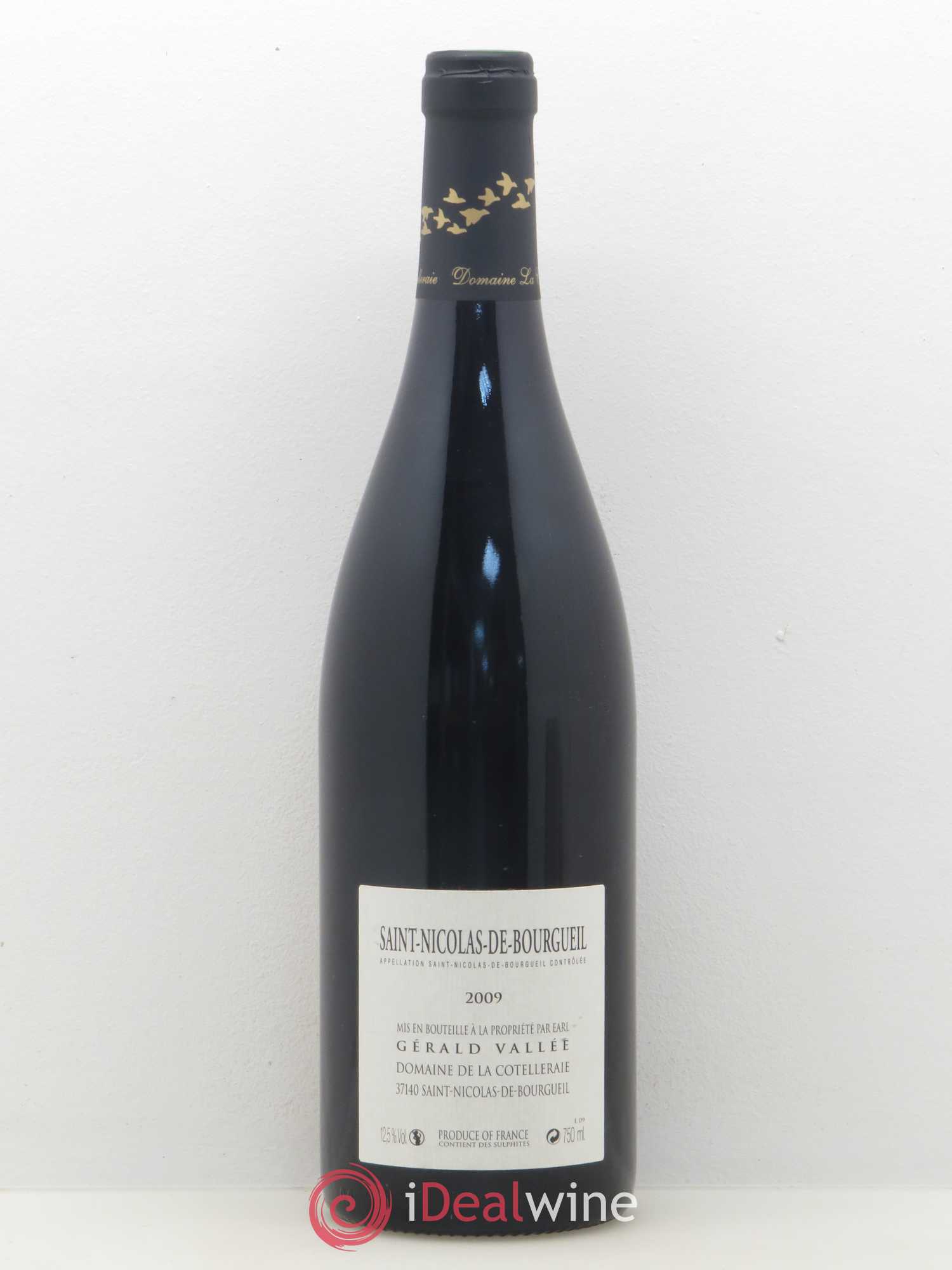 Saint-Nicolas de Bourgueil L'Envolee Domaine Gerald Vallee 2009 - Posten von 1 Flasche - 1