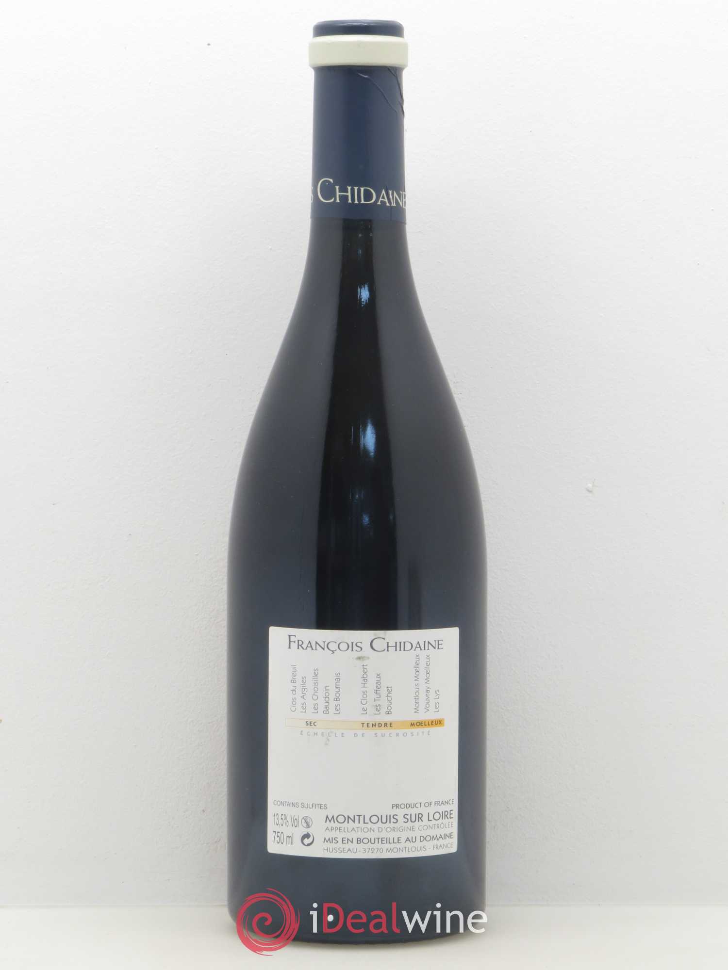 Montlouis-sur-Loire Les Bournais François Chidaine 2014 - Lot de 1 bouteille - 1