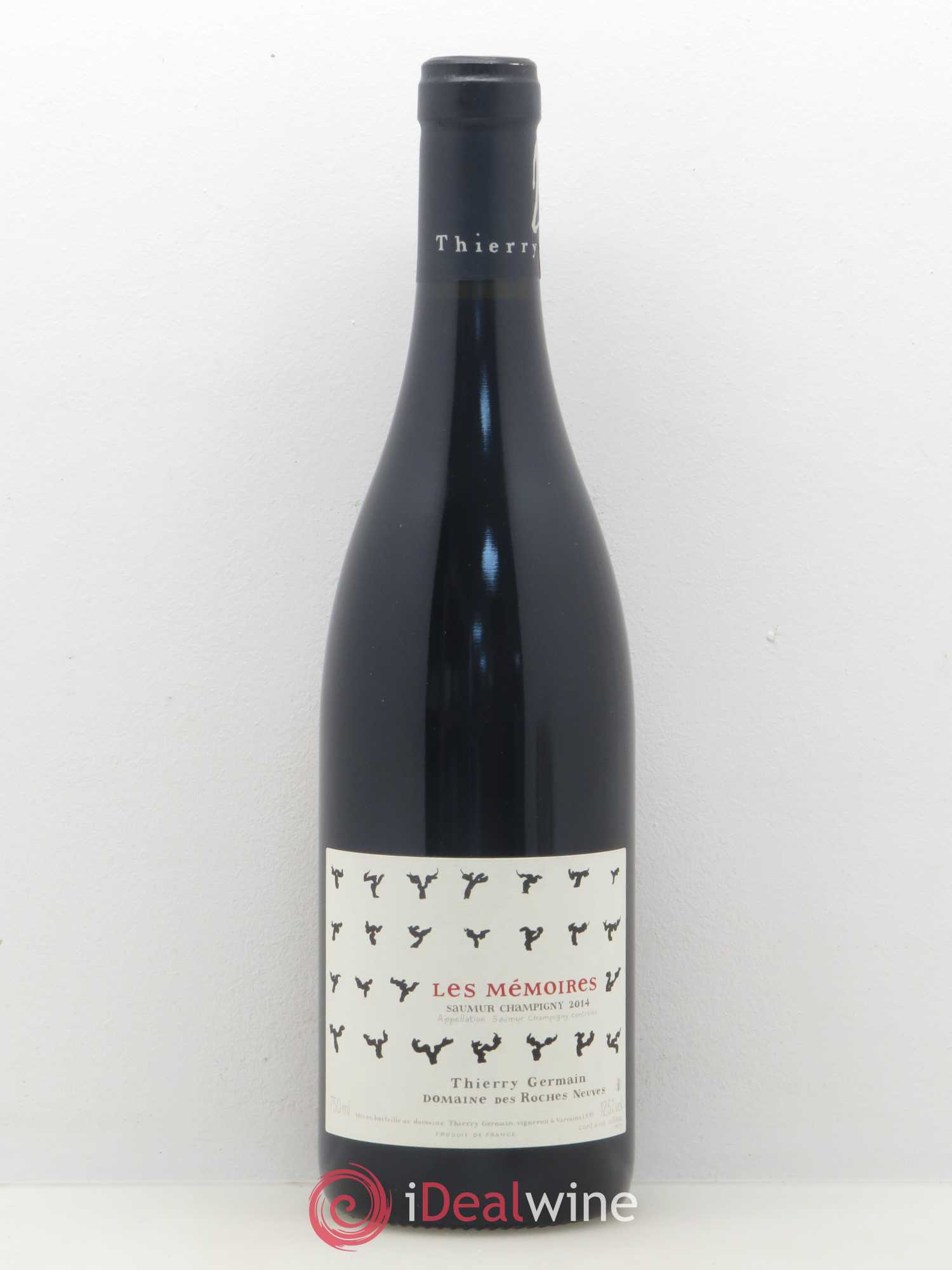 Saumur-Champigny Les Mémoires Domaine des Roches Neuves - Thierry Germain 2014 - Lot de 1 bouteille - 0