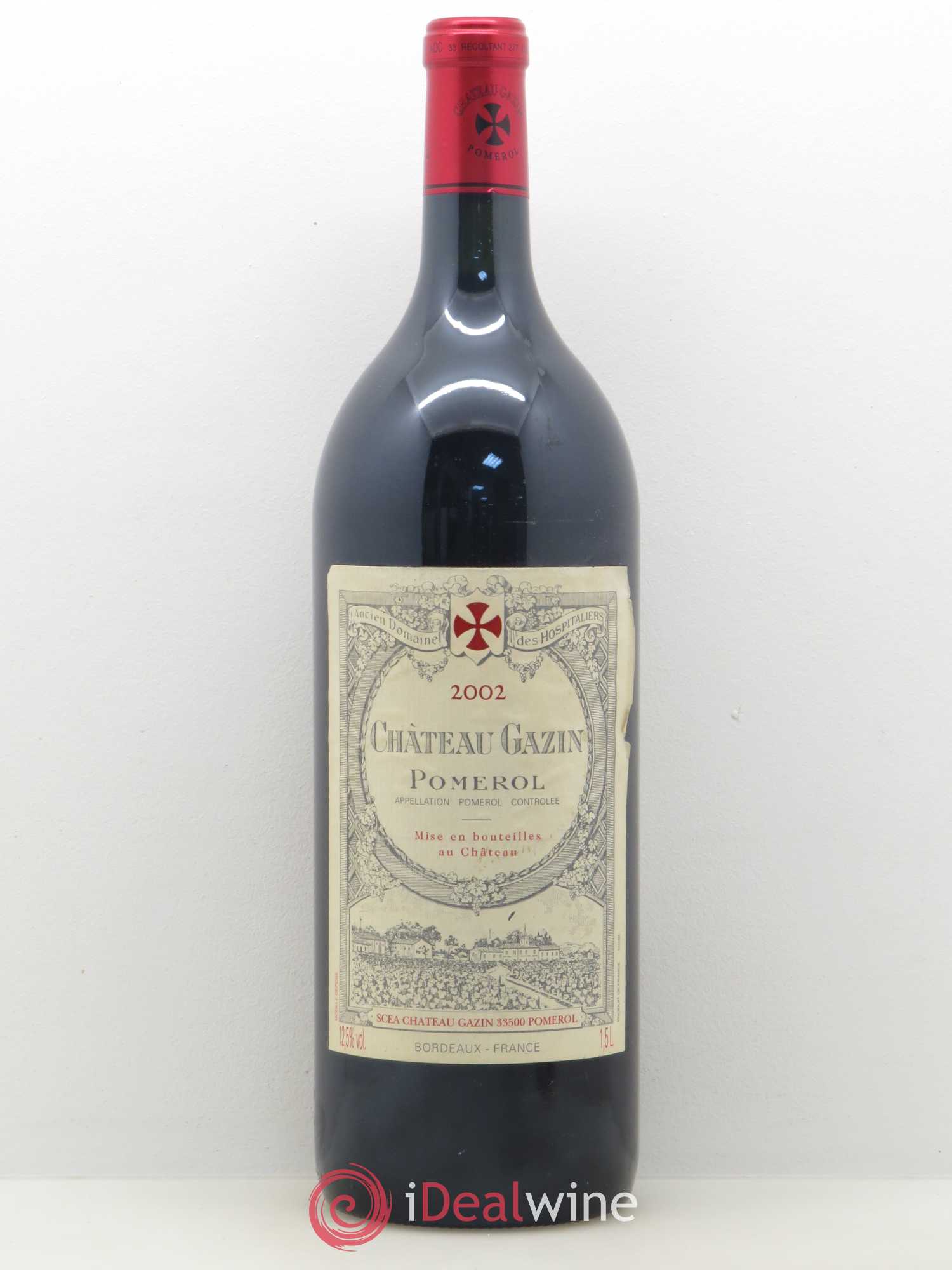 Château Gazin 2002 - Posten von 1 Magnum - 0