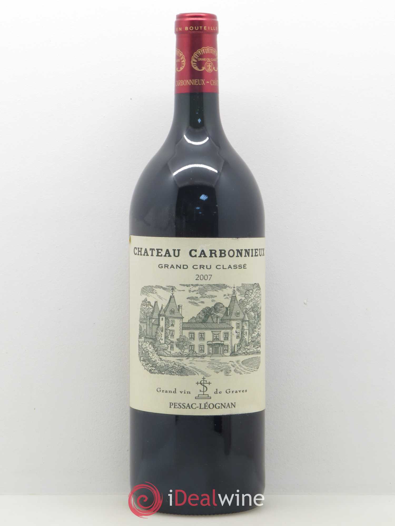 Château Carbonnieux Cru Classé de Graves 2007 - Lot de 1 magnum - 0