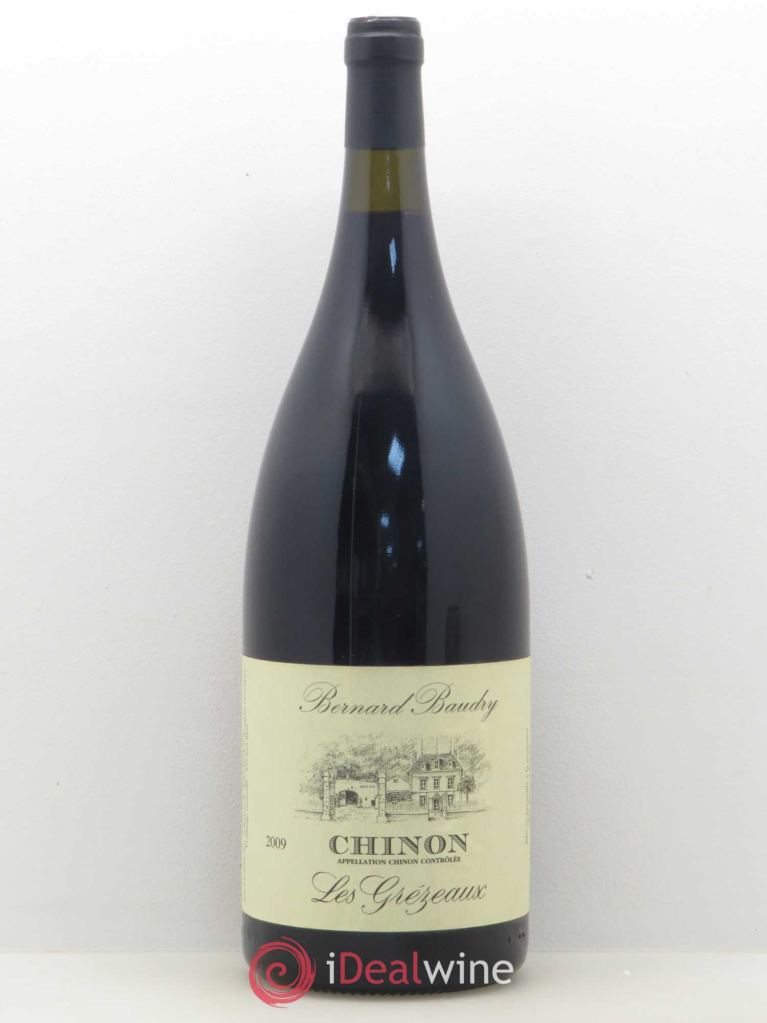 Chinon Les Grézeaux Bernard Baudry 2009 - Lot de 1 magnum - 0