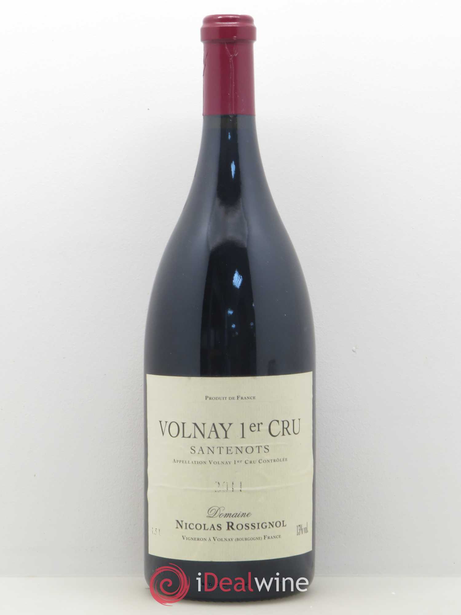 Volnay 1er Cru Santenots Nicolas Rossignol 2011 - Lot de 1 magnum - 0