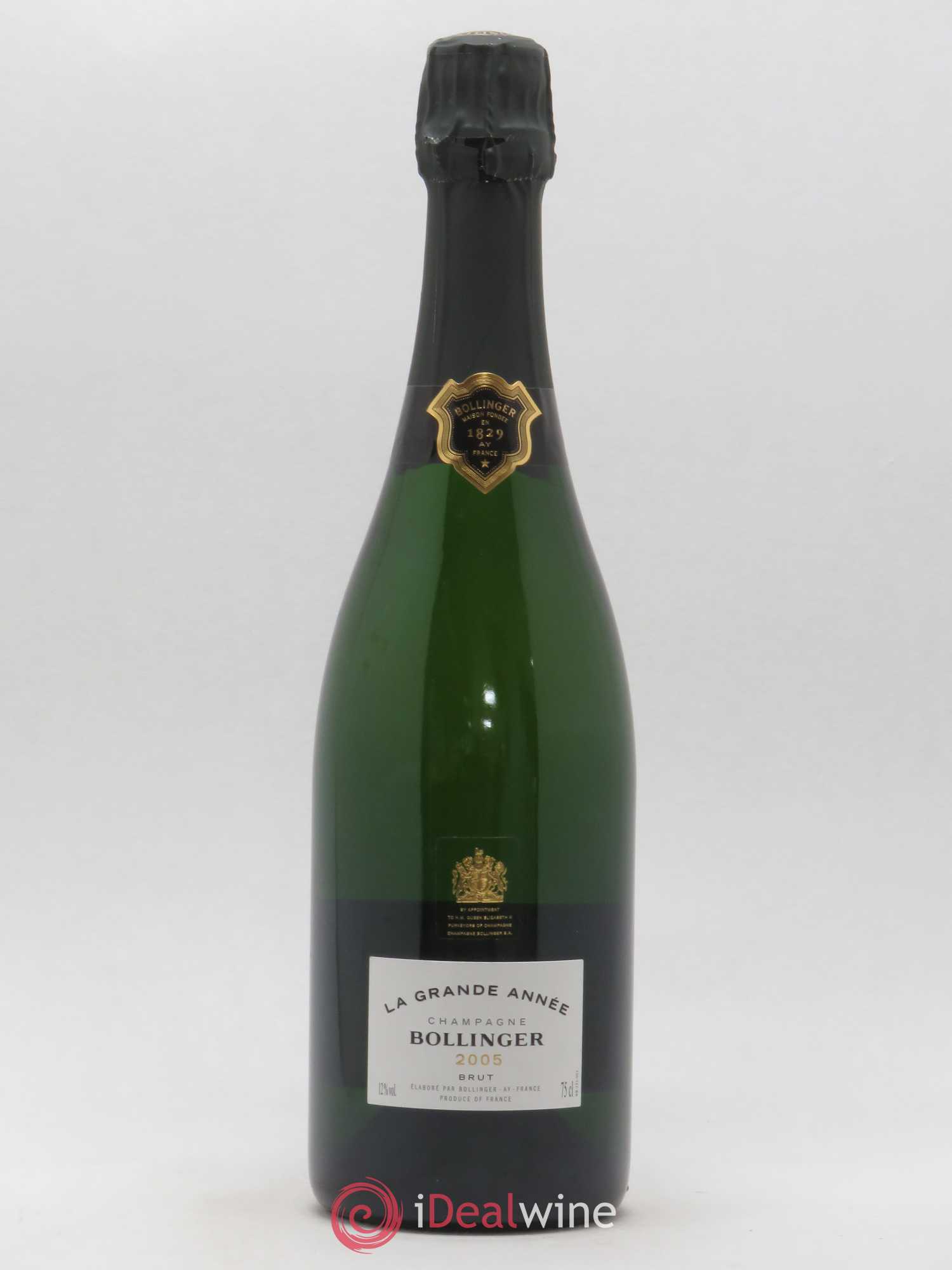 La Grande Année Brut Bollinger 2005 - Lot de 1 bouteille - 0