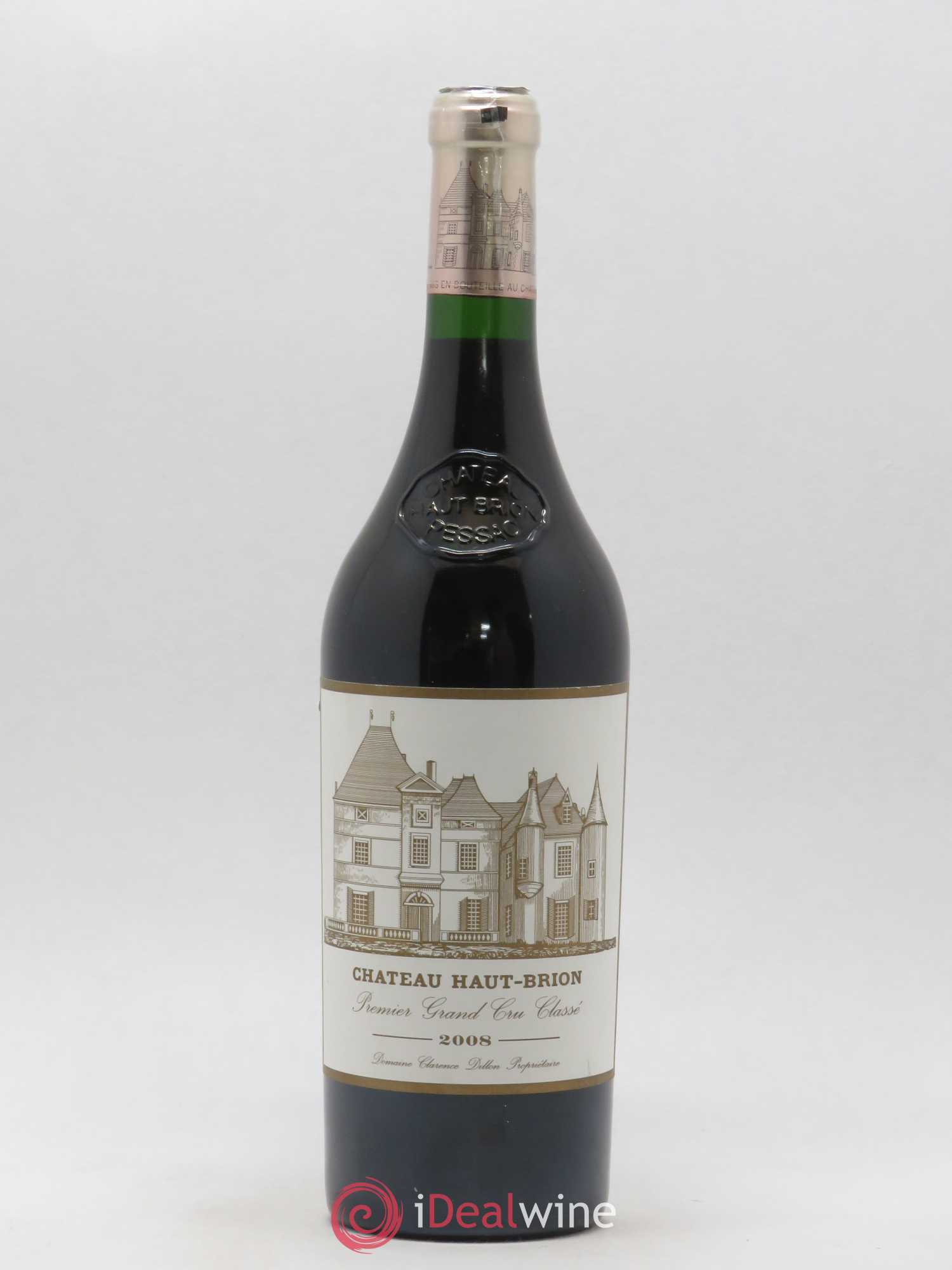 Château Haut Brion 1er Grand Cru Classé 2008 - Lot de 1 bouteille - 0