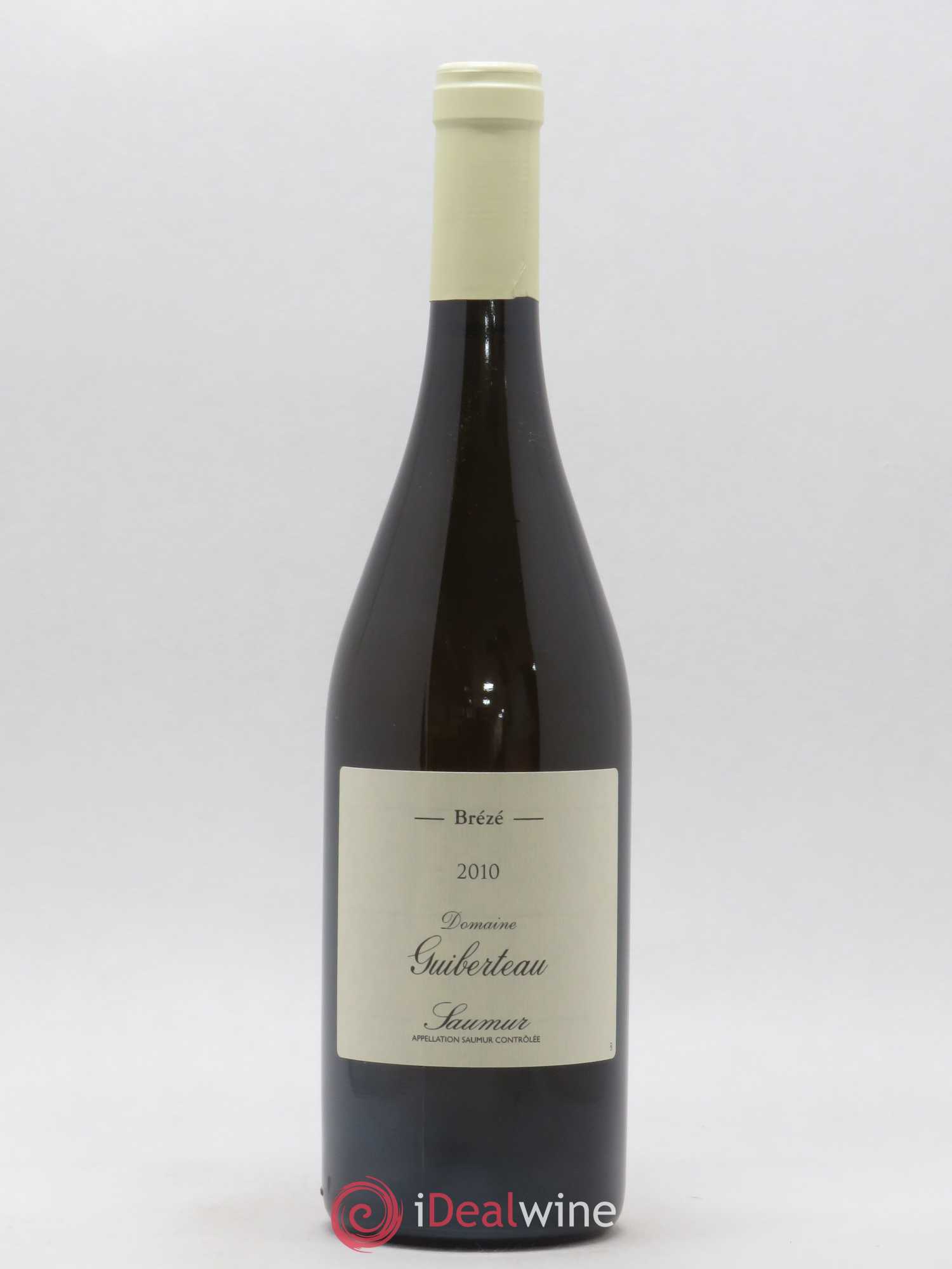 Saumur Brézé Domaine Guiberteau 2010 - Lot de 1 bouteille - 0