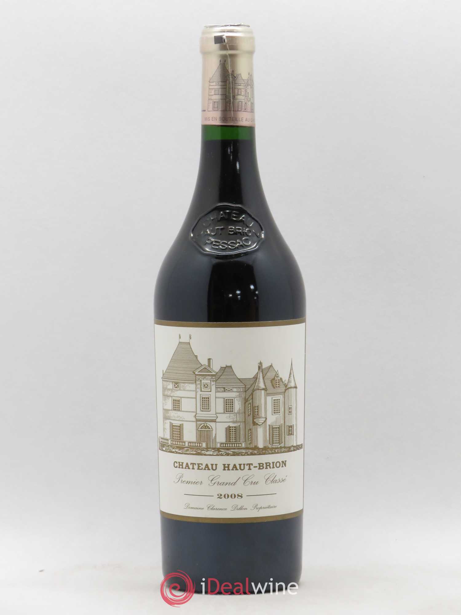 Château Haut Brion 1er Grand Cru Classé 2008 - Lot de 1 bouteille - 0